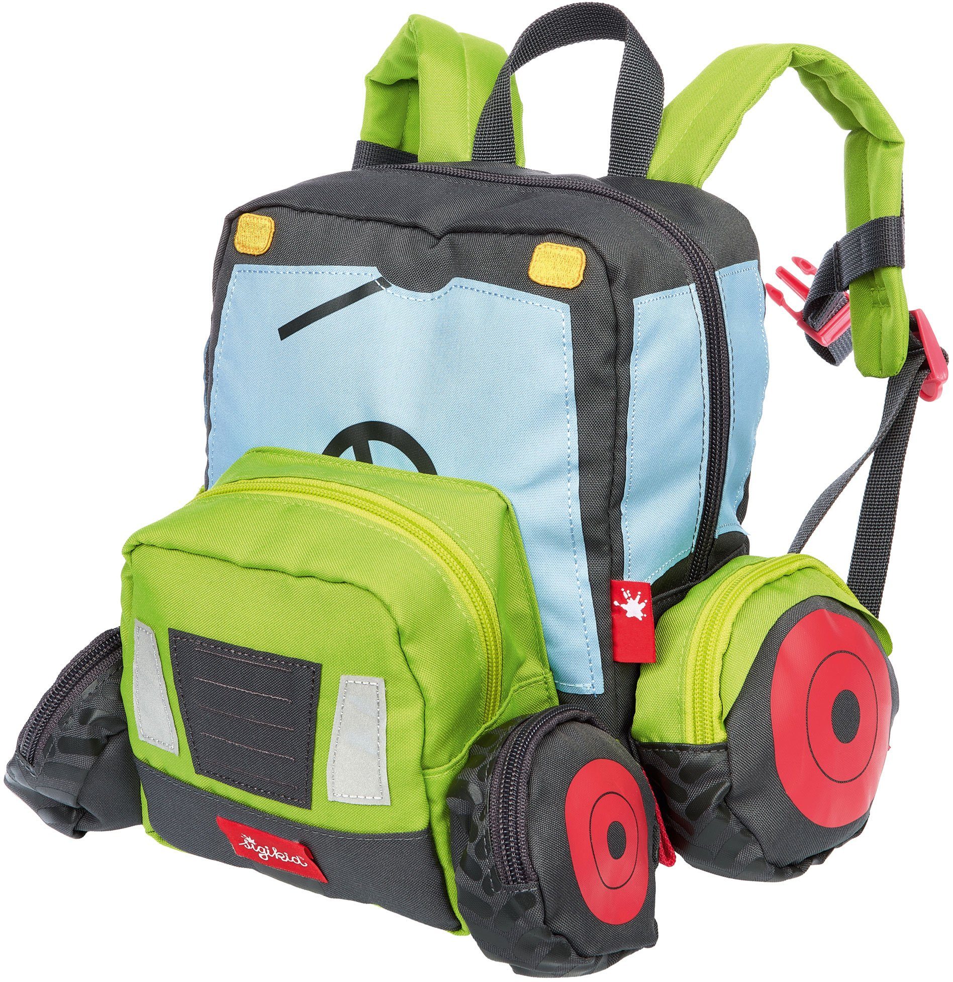 Niedrigster Preis im Inland! Sigikid Kinderrucksack Traktor