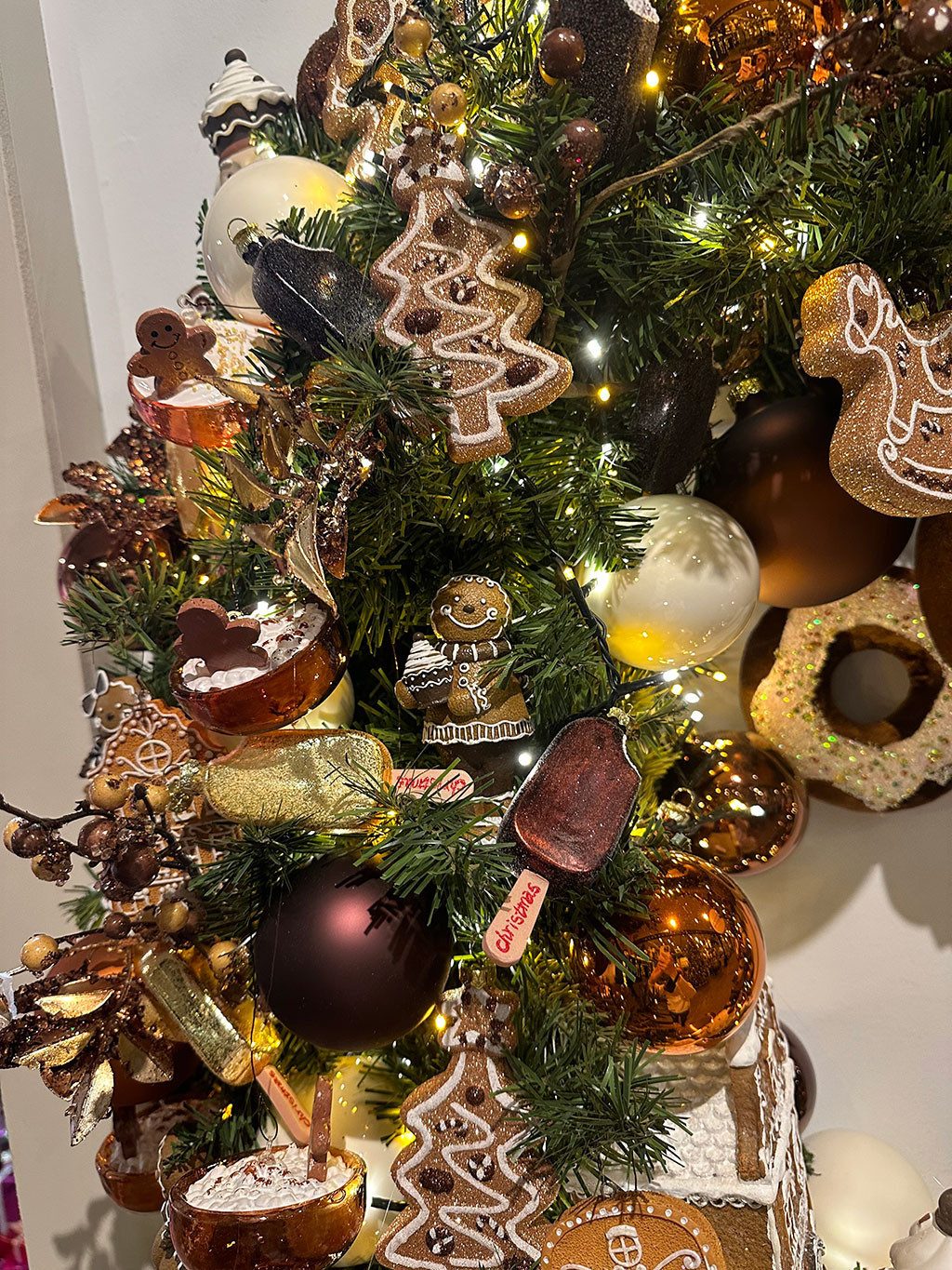 Kaemingk Weihnachtsbaumkugel, Weihnachtskugeln Glas 6cm x 10 Stück - Wollweiß