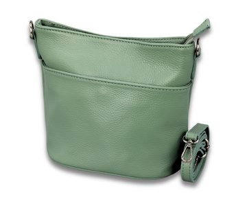 Adel Bags Schultertasche LINA Umhängetasche für Damen, Schultertasche Echtleder Gürteltasche