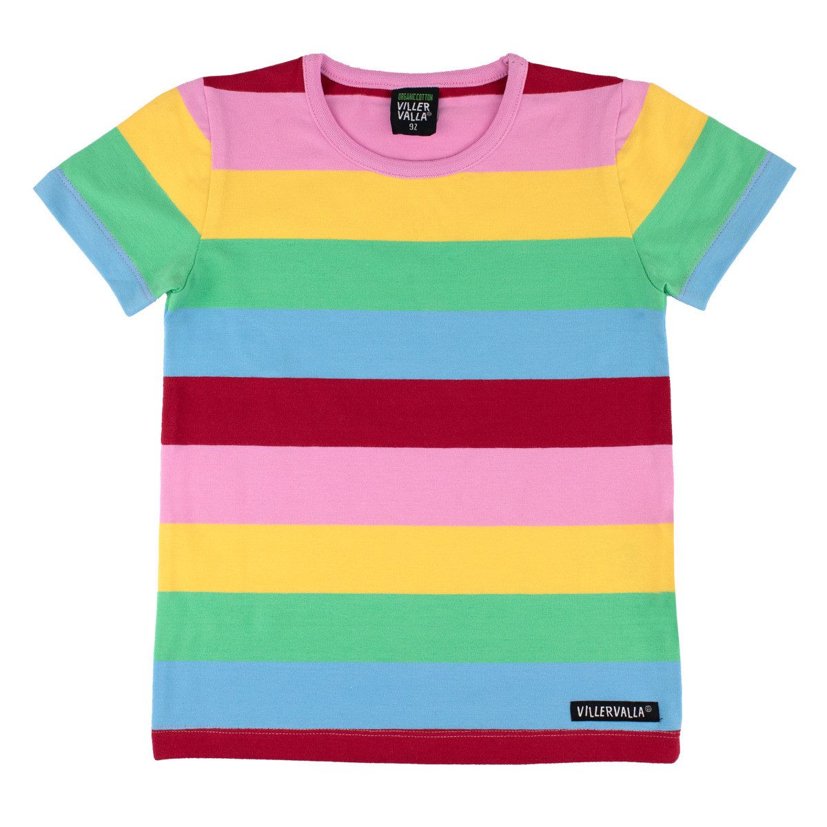 Villervalla T-Shirt 0079AWA Unisex Kinder (1-tlg) Shirt, Oberteil, Leibchen, Funktionsshirt, Shortsleeve Shirt
