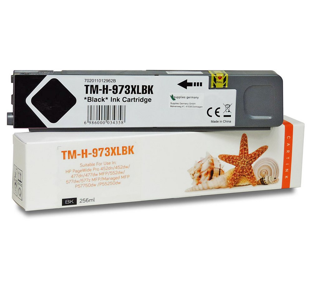 Thumbnail - Tonerkartusche Gigao 973X XXL Tintenpatronen-Set für HP PageWide Pro 577z (4er-Pack), (Kompatibel für HP PageWide Pro 57...