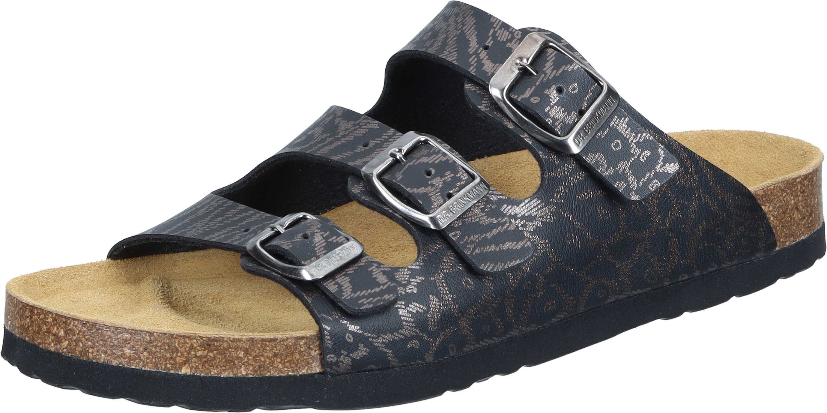 Dr. Brinkmann Pantoletten Pantolette aus strapazierfähigen Gewebefasern