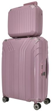 travelite Beautycase Beautycase ELVAA, Kosmetikkoffer Trolley-Aufsteckfunktion, passend dazu Koffer ELVAA