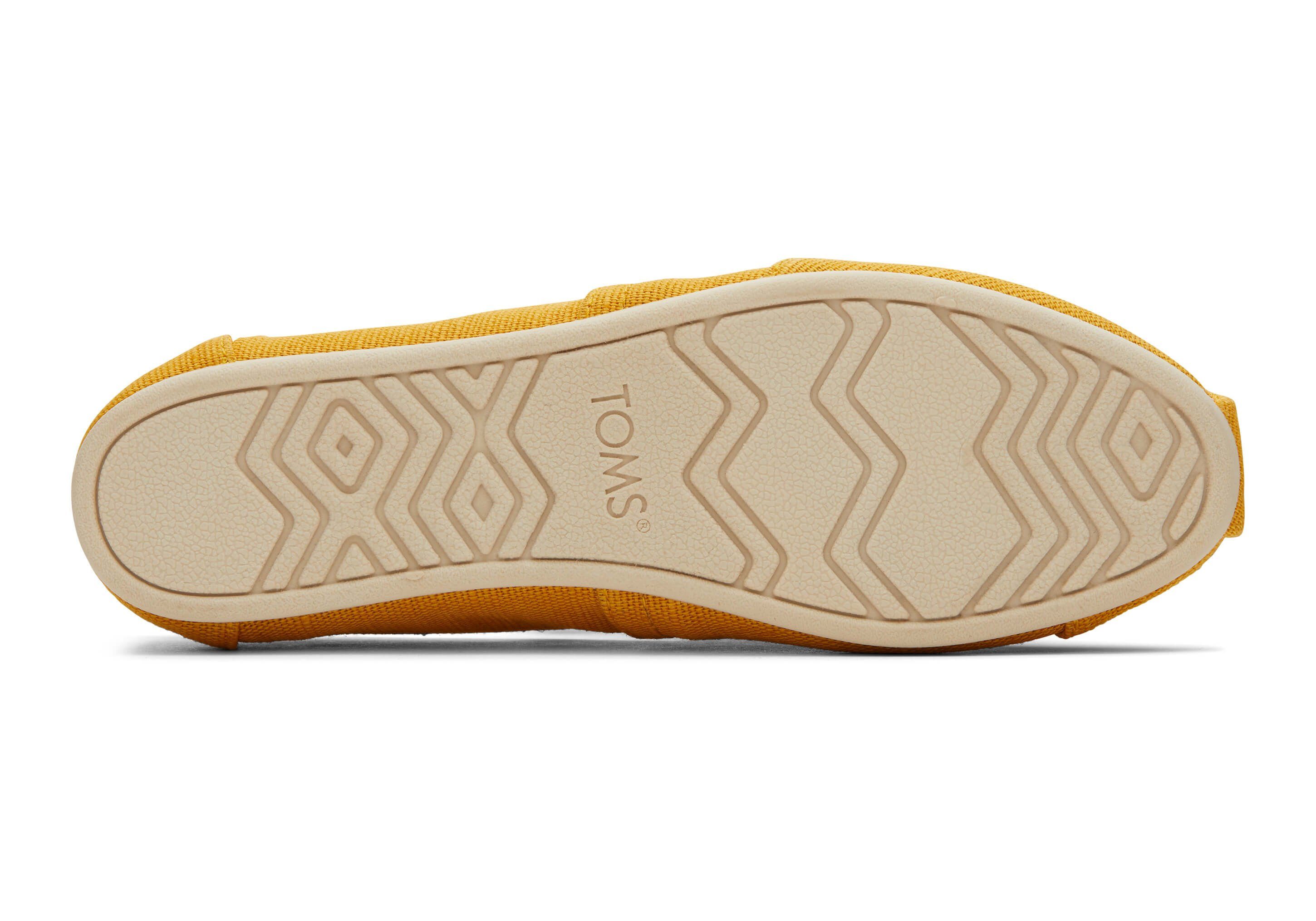 TOMS Heritage Alpargatas Golden Yellow Mokassin