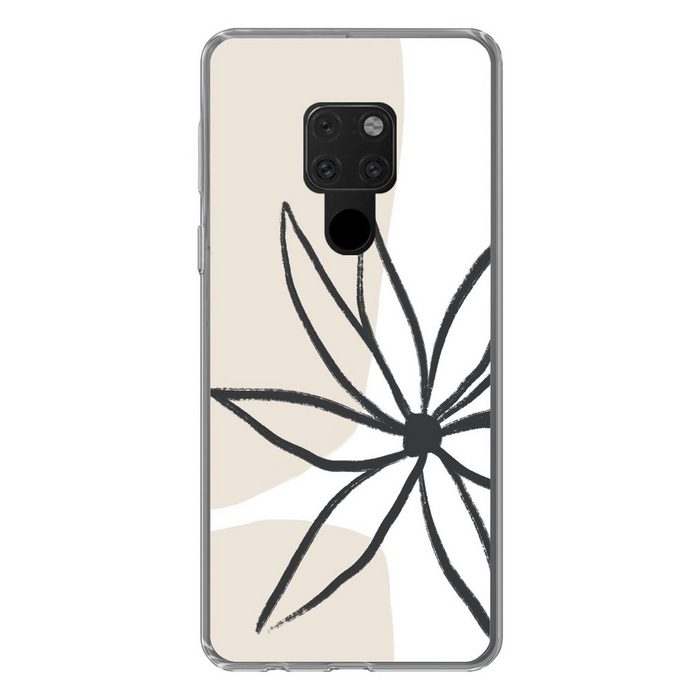 MuchoWow Handyhülle Blumen - Minimalismus - Pastell Phone Case Handyhülle Huawei Mate 20 Silikon Schutzhülle