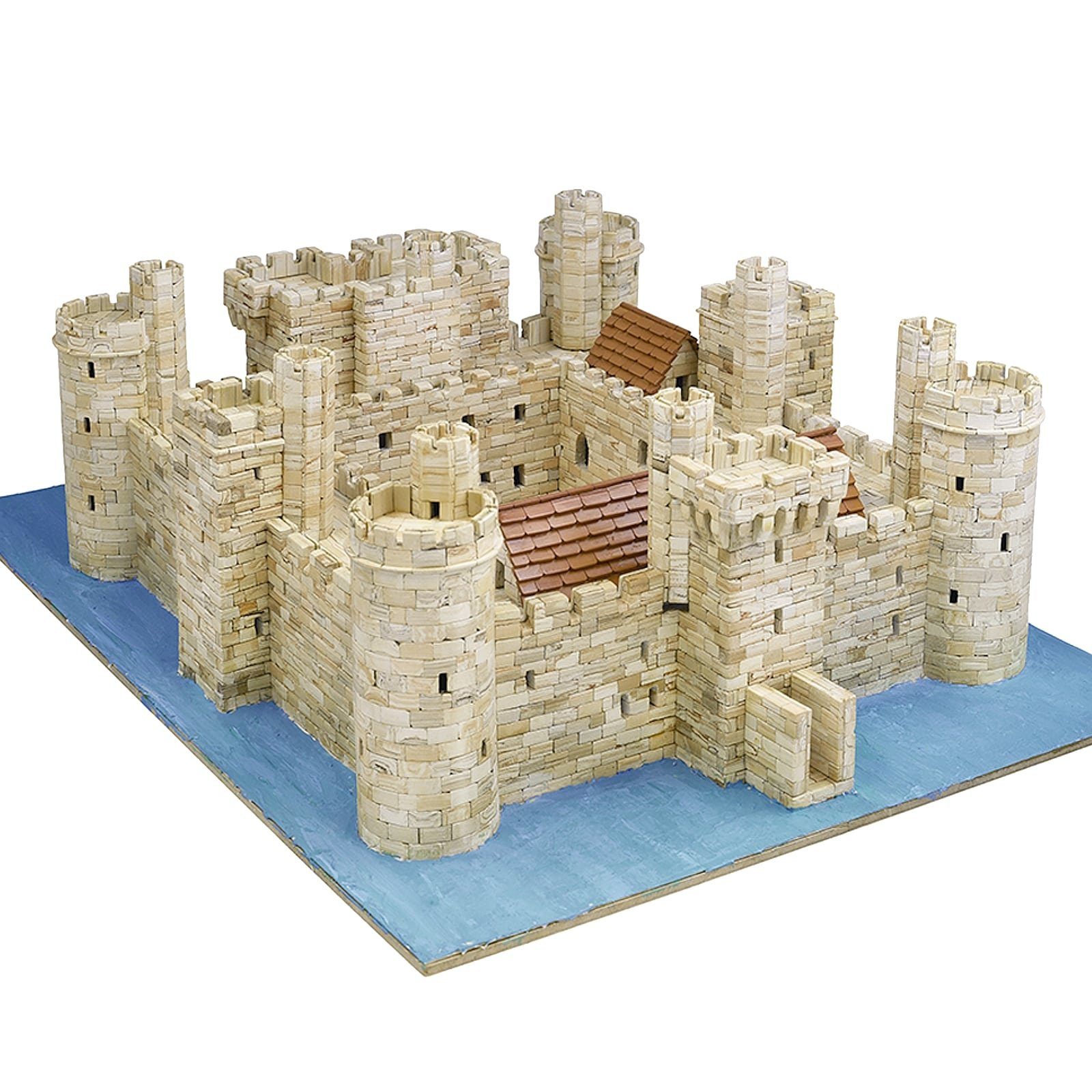 Firma Aedes Ars S.L. ® Modellbausatz AEDES ARS Steinbaukasten Burg - Bodiam Castle