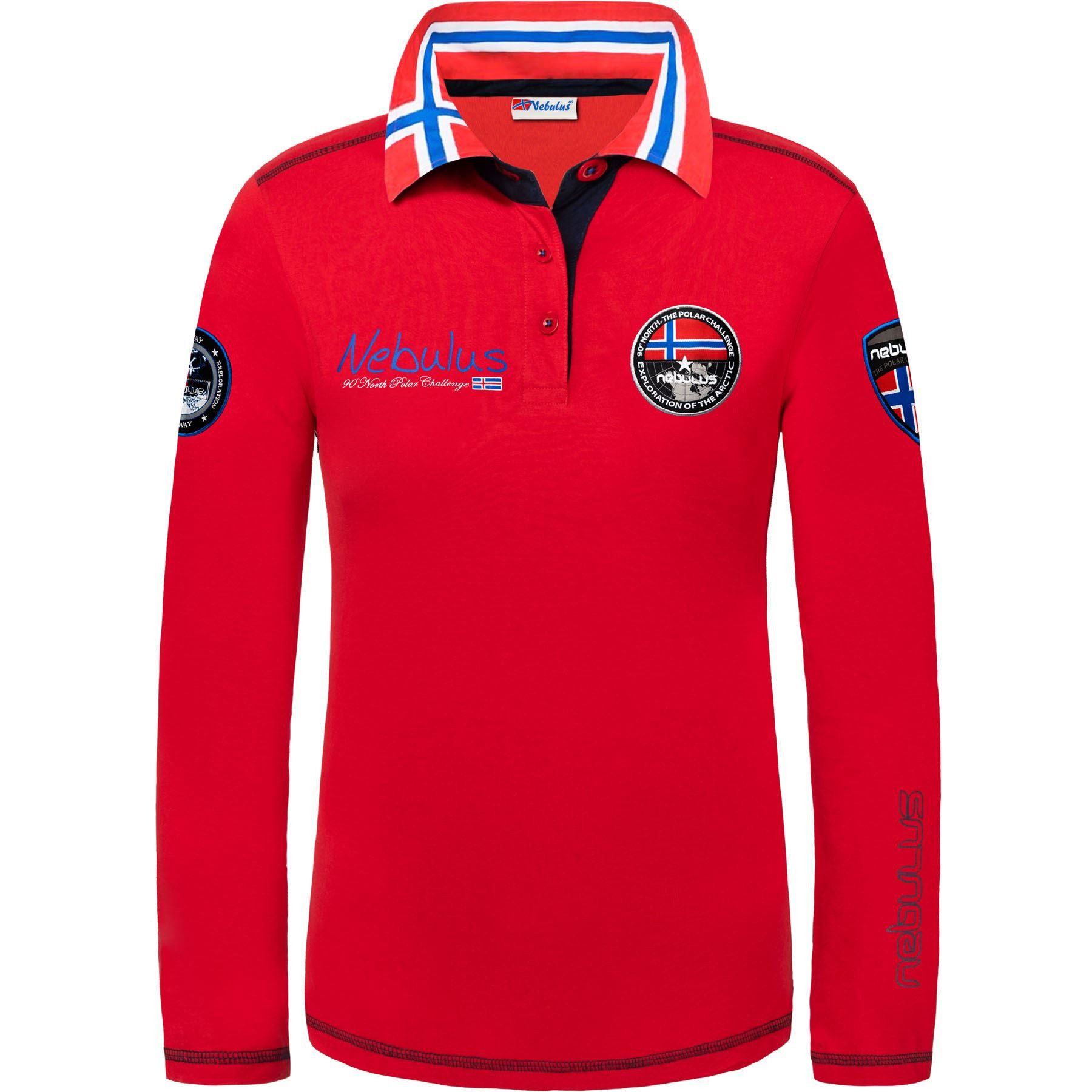 Nebulus Poloshirt BENTY, P5761 - Damen, rot, XL/42 günstig online kaufen