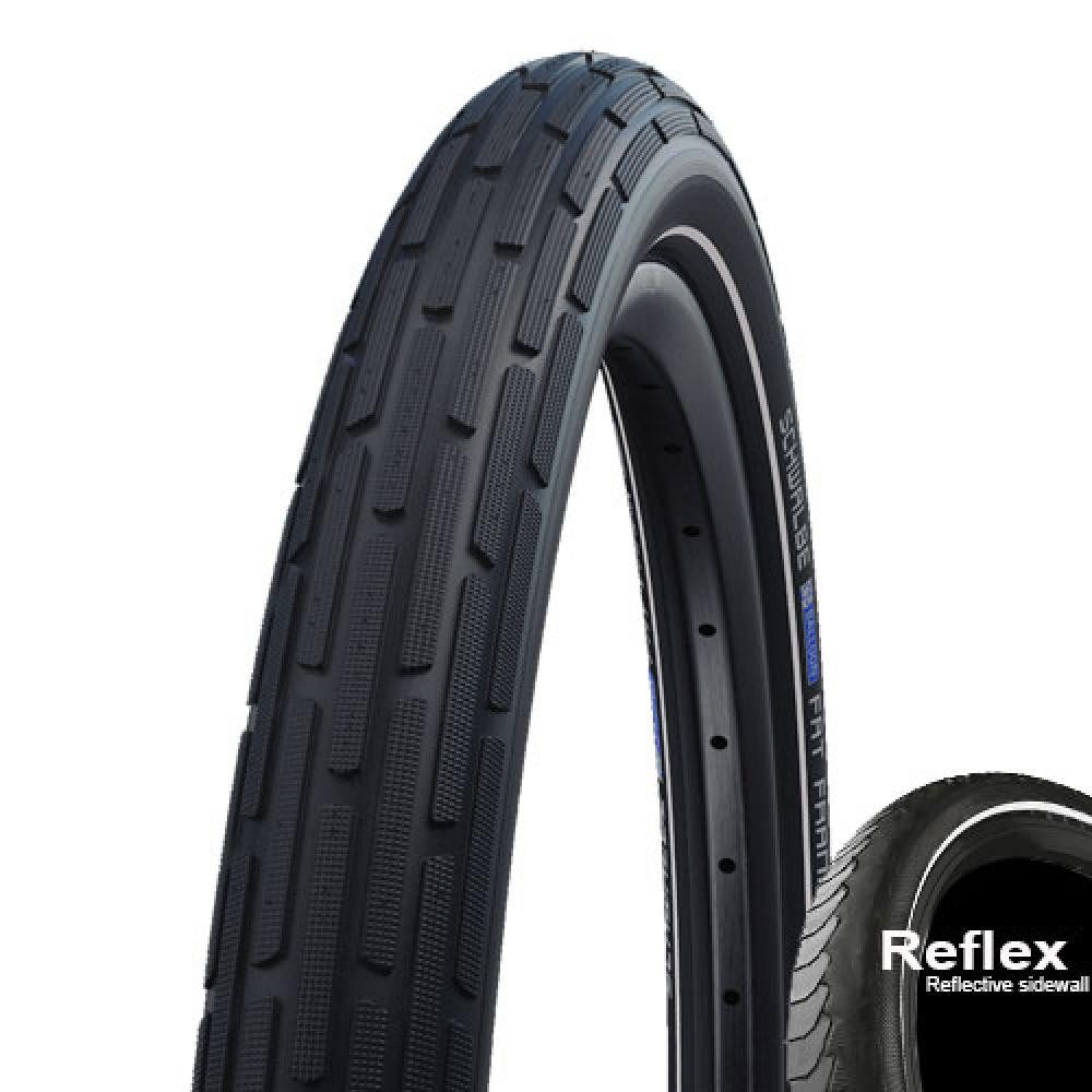 Schwalbe Fahrradreifen Schwalbe Drahtreifen FAT FRANK Active Line 27,5x2,4 Zoll (60-584) Schw