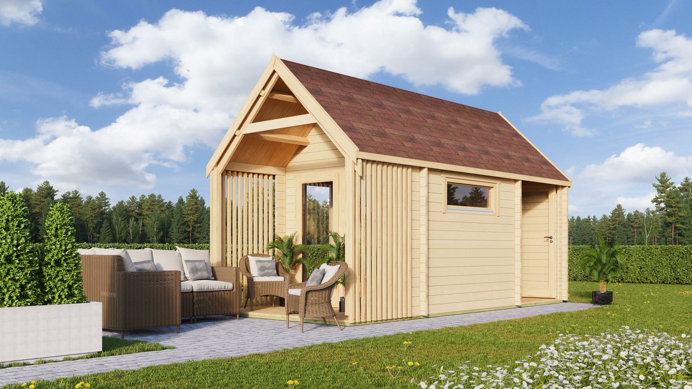 Fjordholz Gartenhaus Alex 44