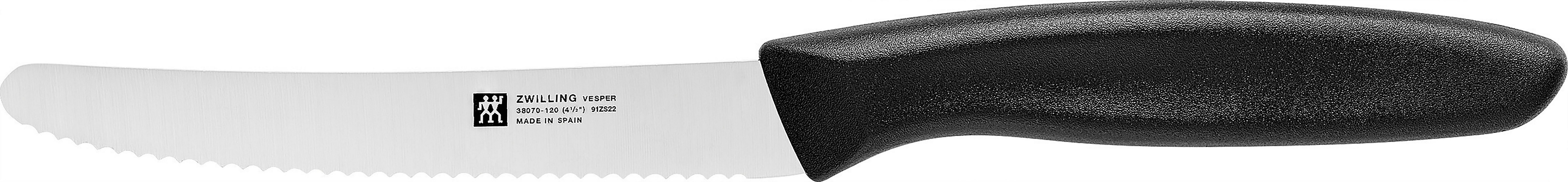 (6-tlg) Spezialstahl ZWILLING Grip Zwilling Messerset Gemüsemesse Messer TWIN 6tlg Messer-Set