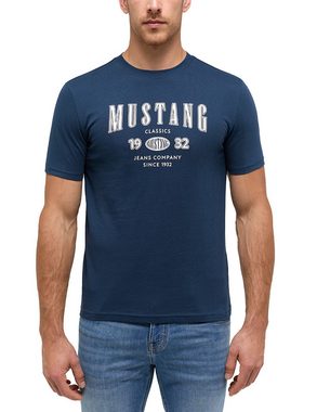 MUSTANG Kurzarmshirt Print-Shirt