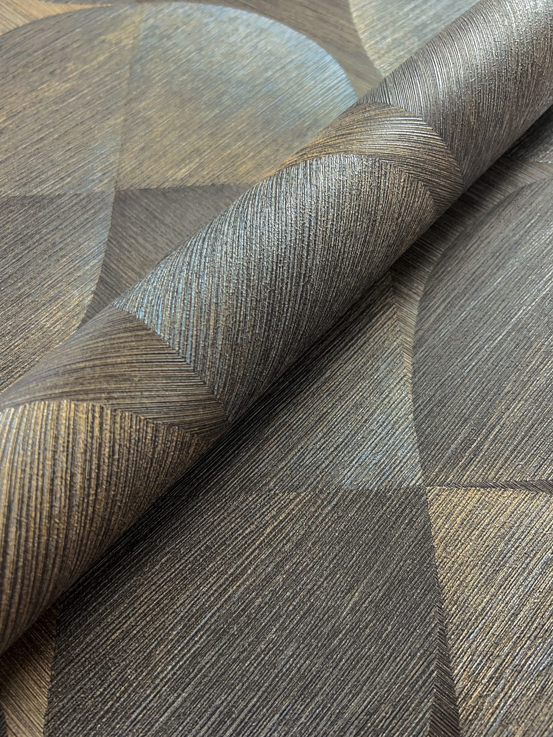 Newroom Vliestapete Marick Brown Tapete Mustertapete Muster,Linien,Verlauf, günstig online kaufen