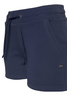 Buffalo Sweatshorts mit Rippbündchen, Loungeanzug