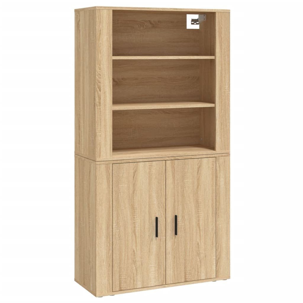 vidaXL Highboard NA Highboard Sonoma Eiche Spanplatte