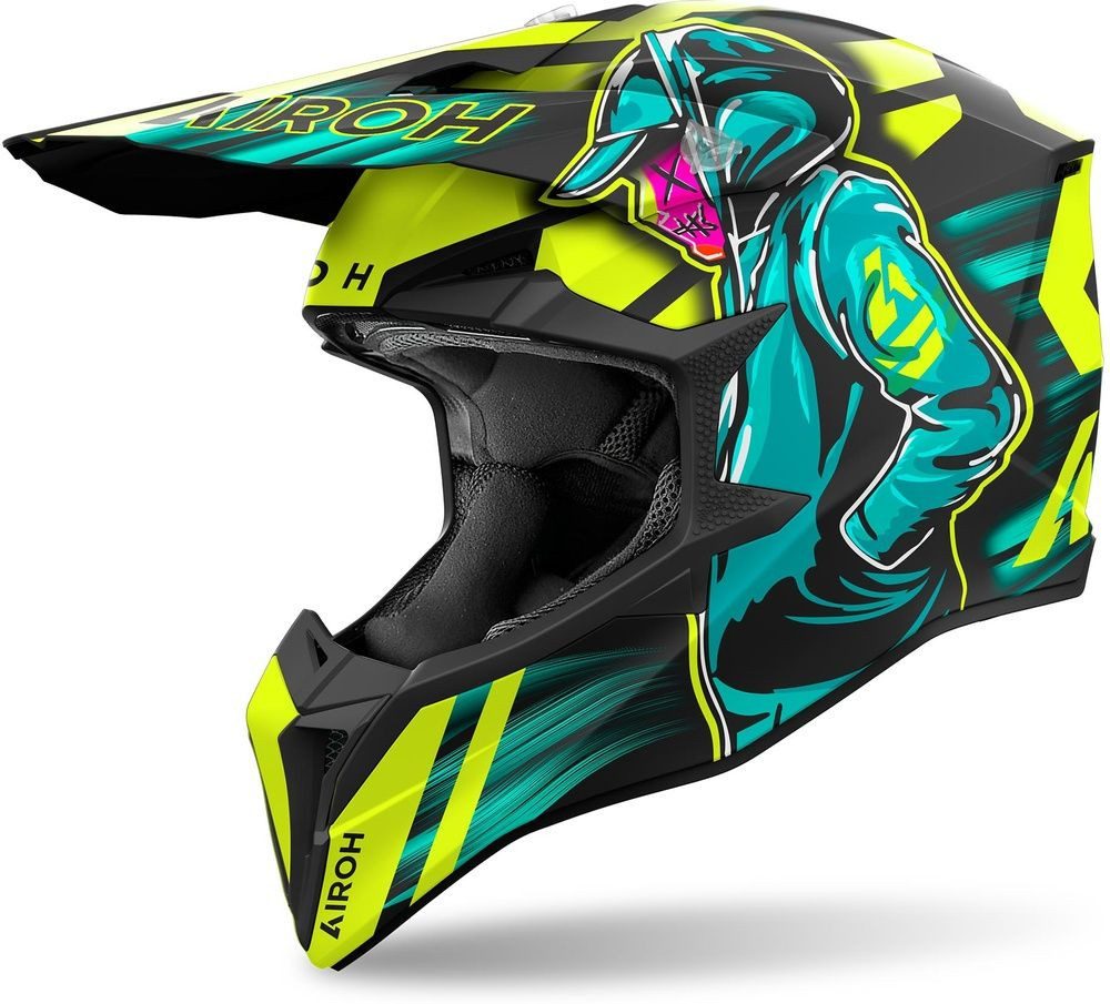 Motocrosshelm Wraaap Cyber