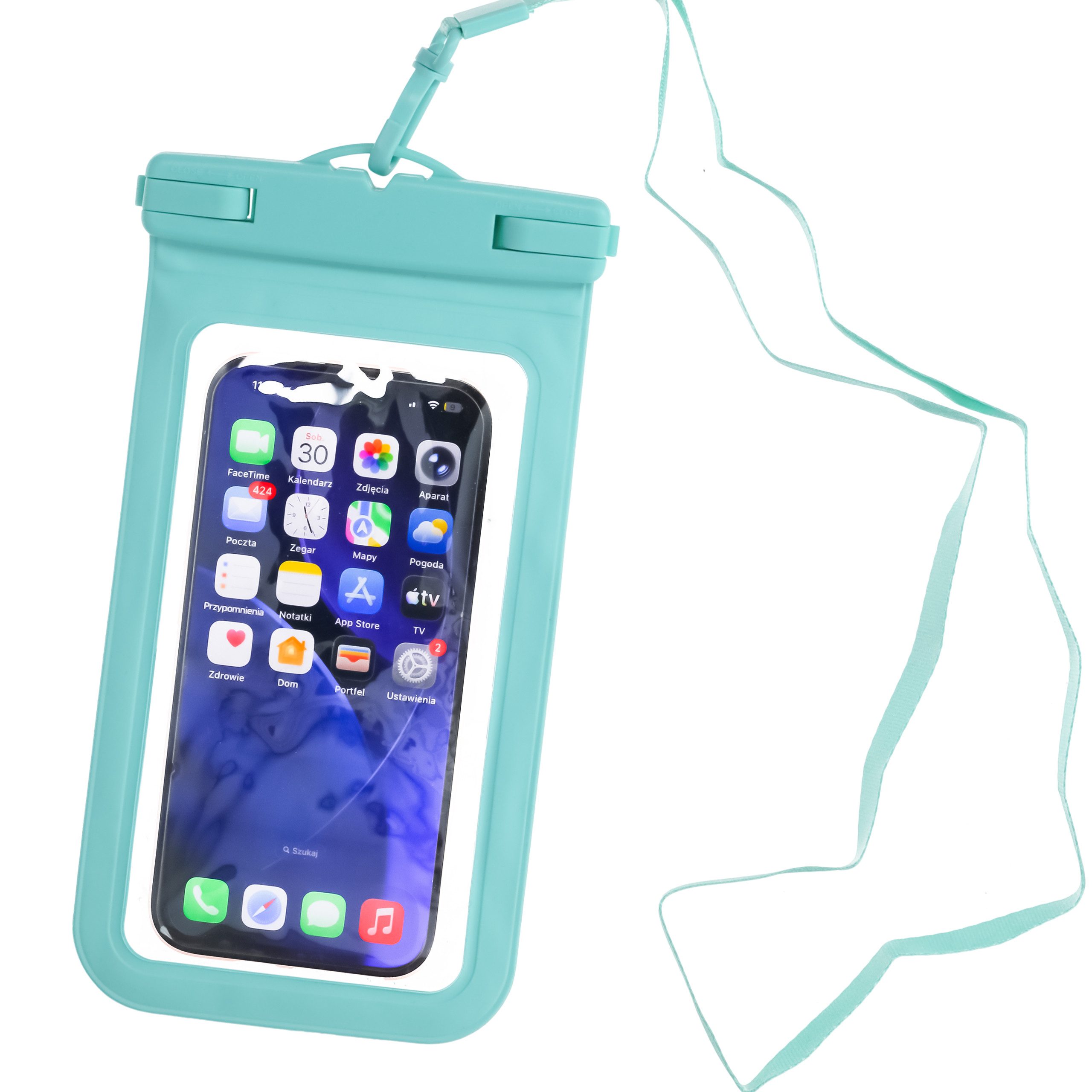 Moto Active Smartphone-Hülle Wasserdichte Handyhülle Handytasche Touchscreen Umhängeband Outdoor 4,7 - 7 Zol, Smartphone wasserdicht Strand Schwimmen Kajak SUP – Bild 4 von 4