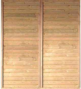 Karibu Carport-Seitenwand, BxH:180x200 cm, für Carport »Eco 2«/»Eco 3«