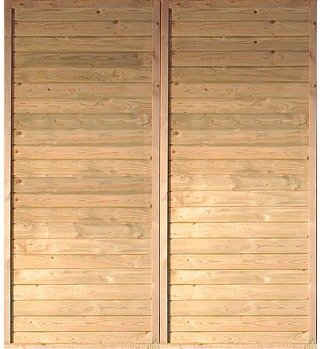 Karibu Carport-Seitenwand, BxH:180x200 cm, für Carport »Eco 2«/»Eco 3«
