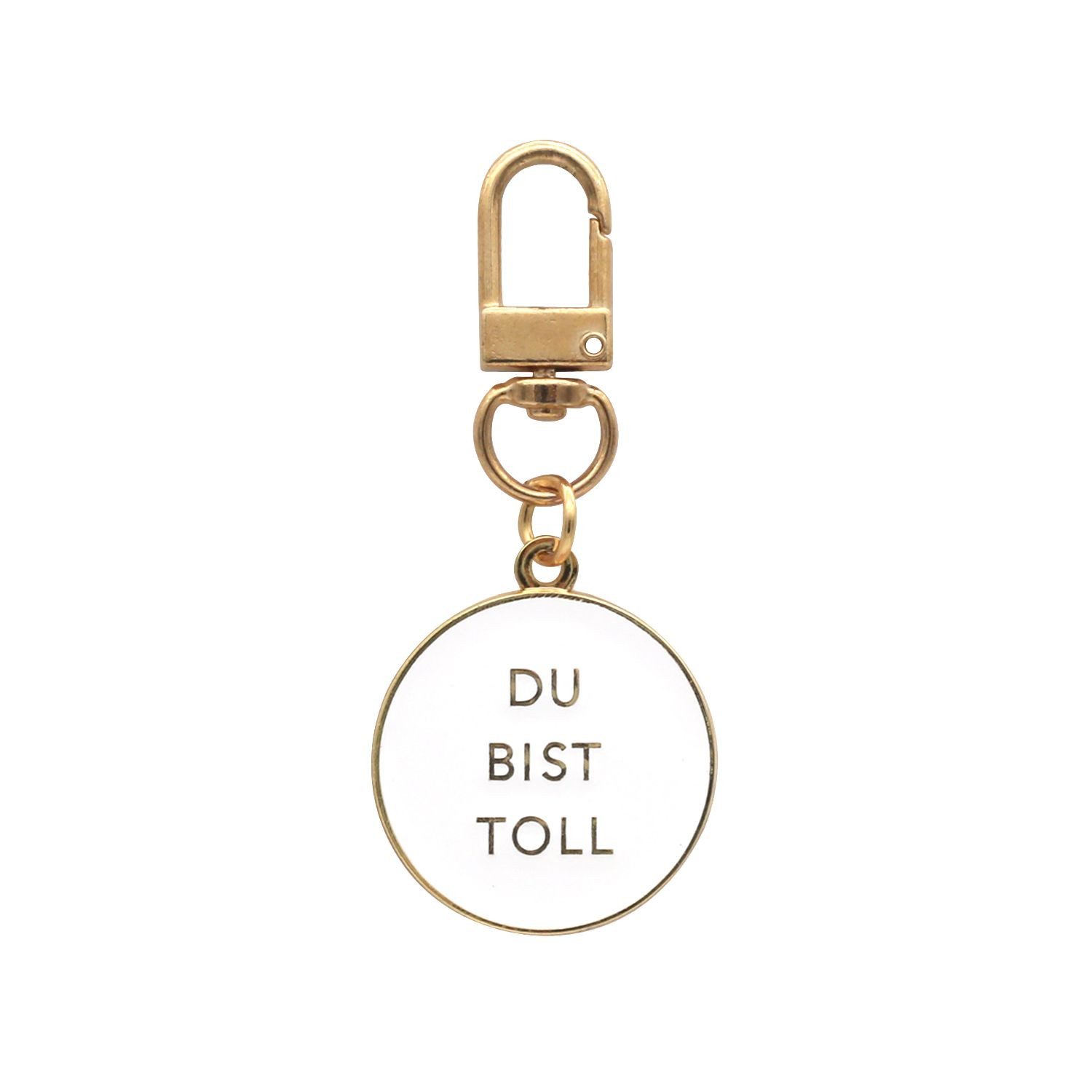 Eulenschnitt Schlüsselanhänger Schlüsselanhänger Du bist toll
