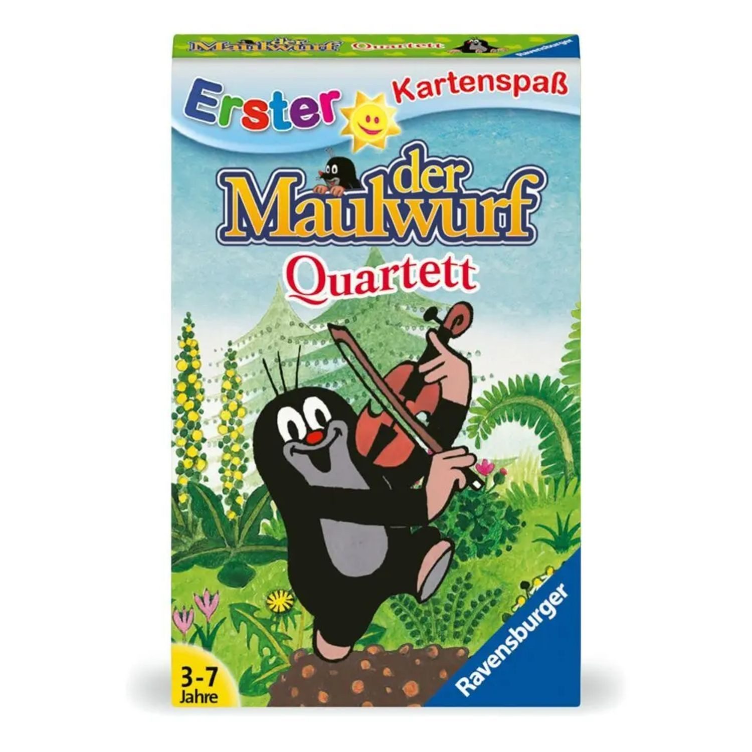 Ravensburger Spiel Der Maulwurf: Quartett - Kartenspiel ab 3 Jahre
