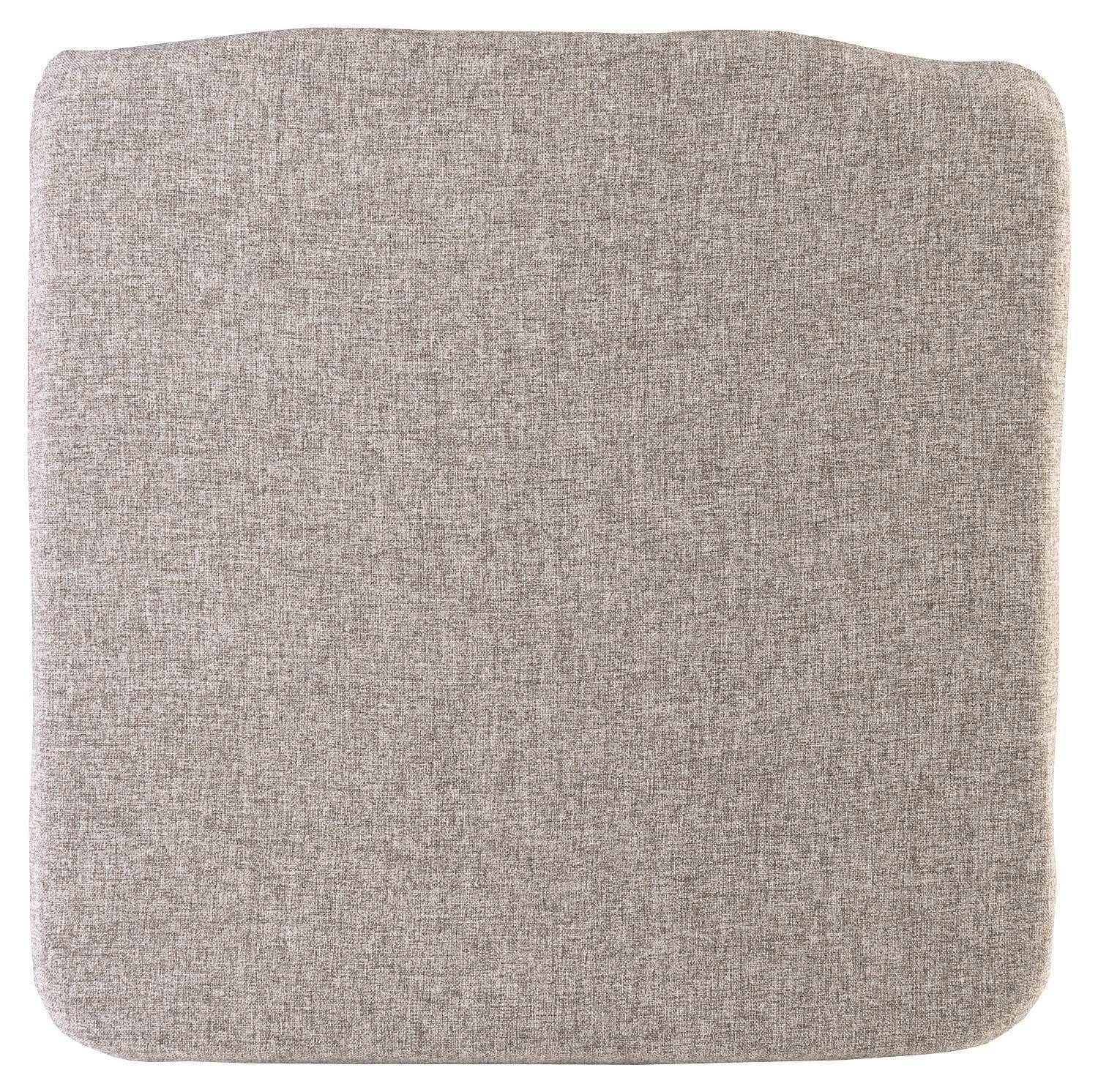 Sitzkissen SORRENT, 38 x 38 cm, Braun, Caramel, Polyester, mit Reißverschluss