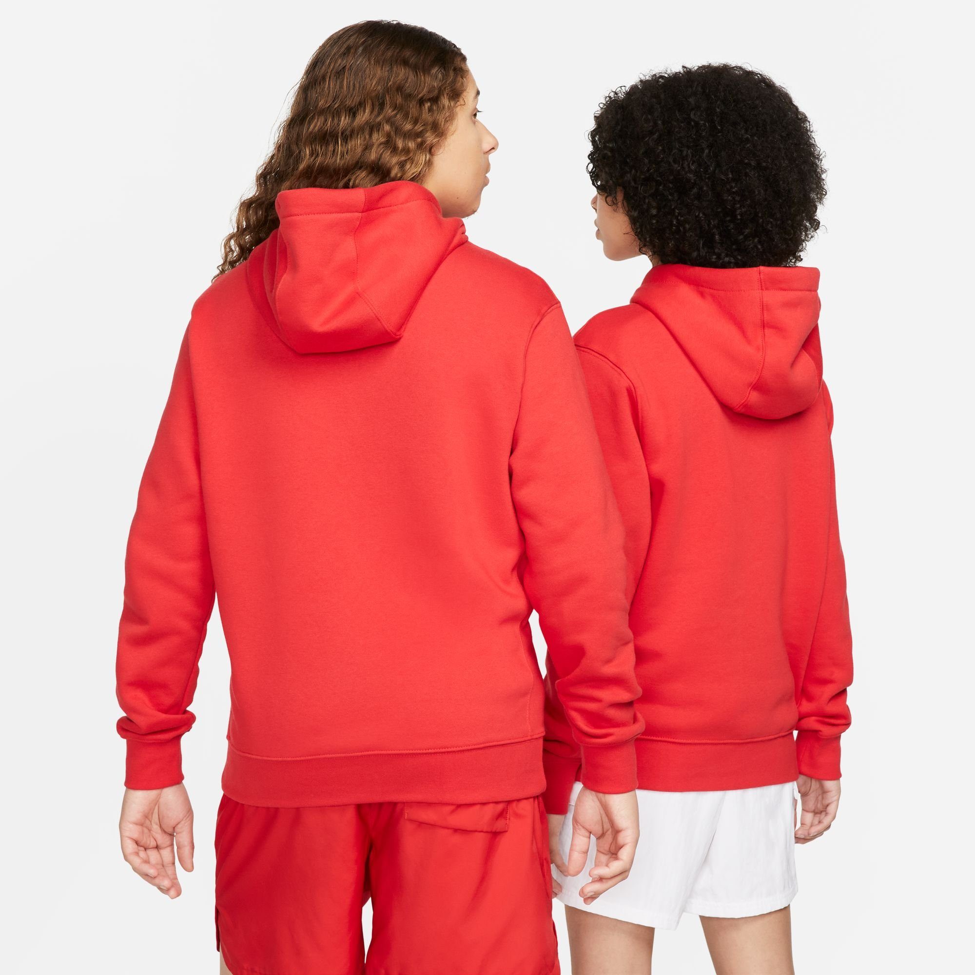 Nike Sportswear Kapuzensweatshirt CLUB FLEECE PULLOVER HOODIE mit Kapuze, Langarm-Design – Bild 2 von 5
