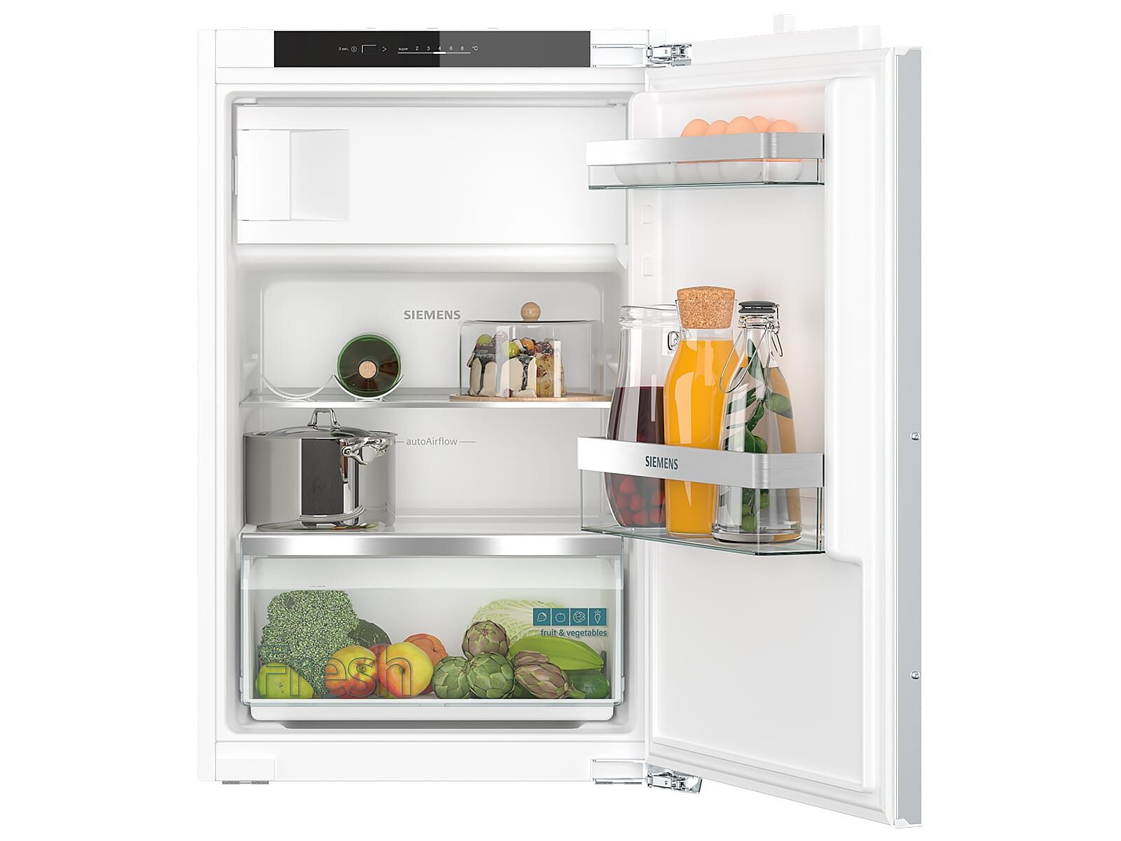 SIEMENS Einbaukühlschrank KI22LVFE0, 0.0 cm hoch, integrierbar