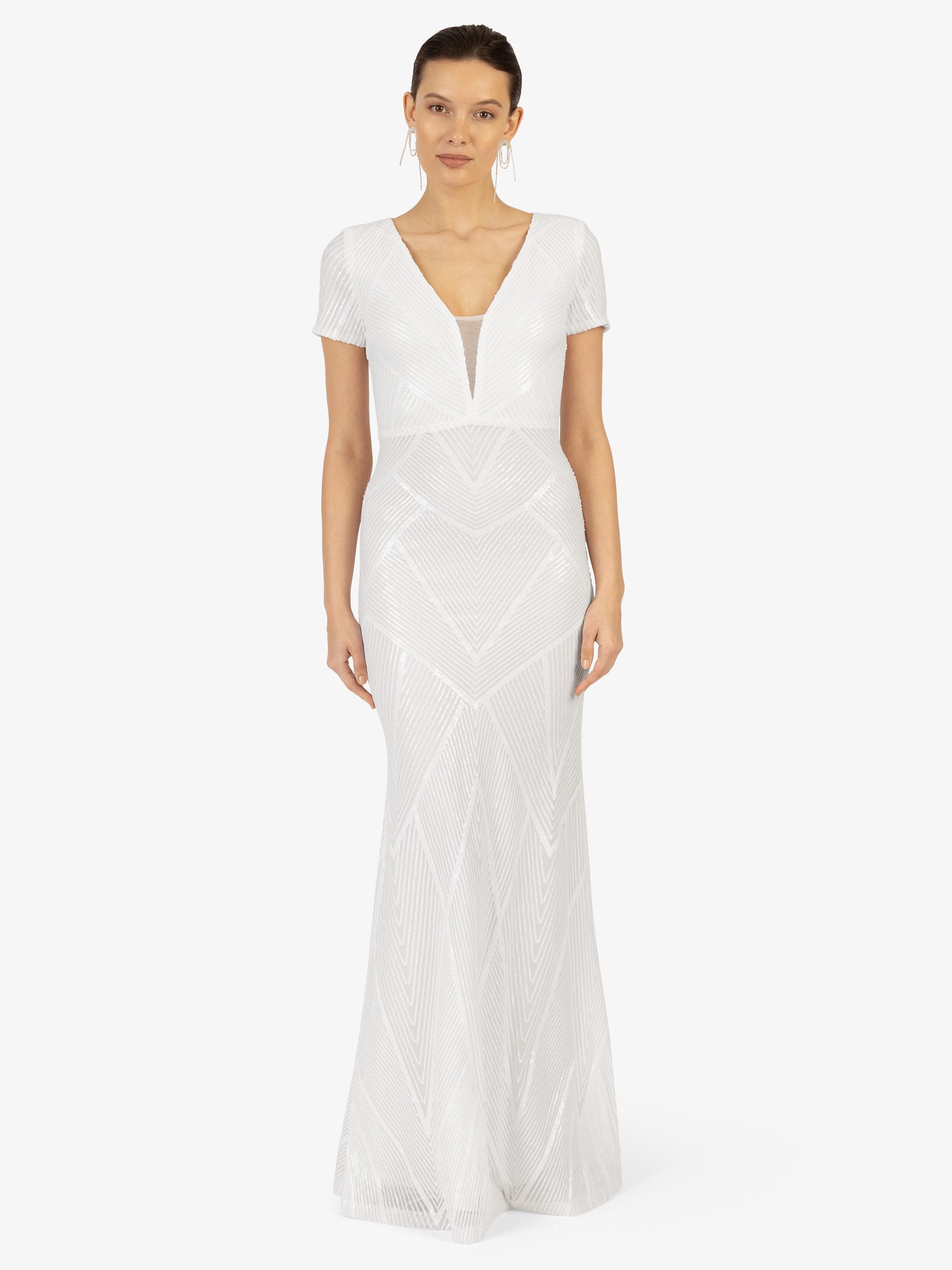 KRAIMOD Abendkleid aus hochwertigem Polyester Material mehr