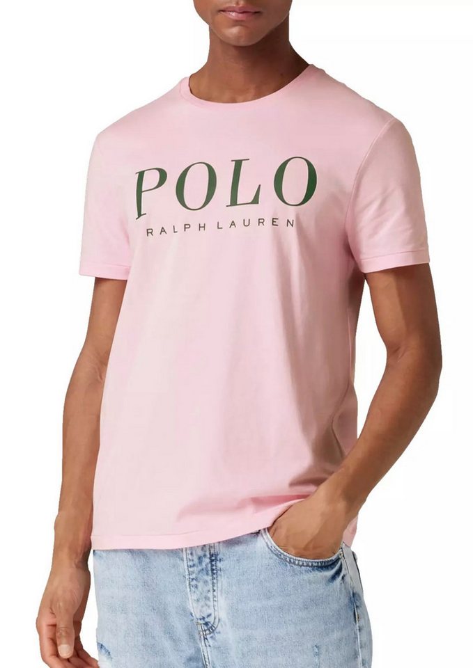 Polo Ralph Lauren T-Shirt Logo Pony Custom Slim Fit Medium Pony-Stickerei am linken Saum