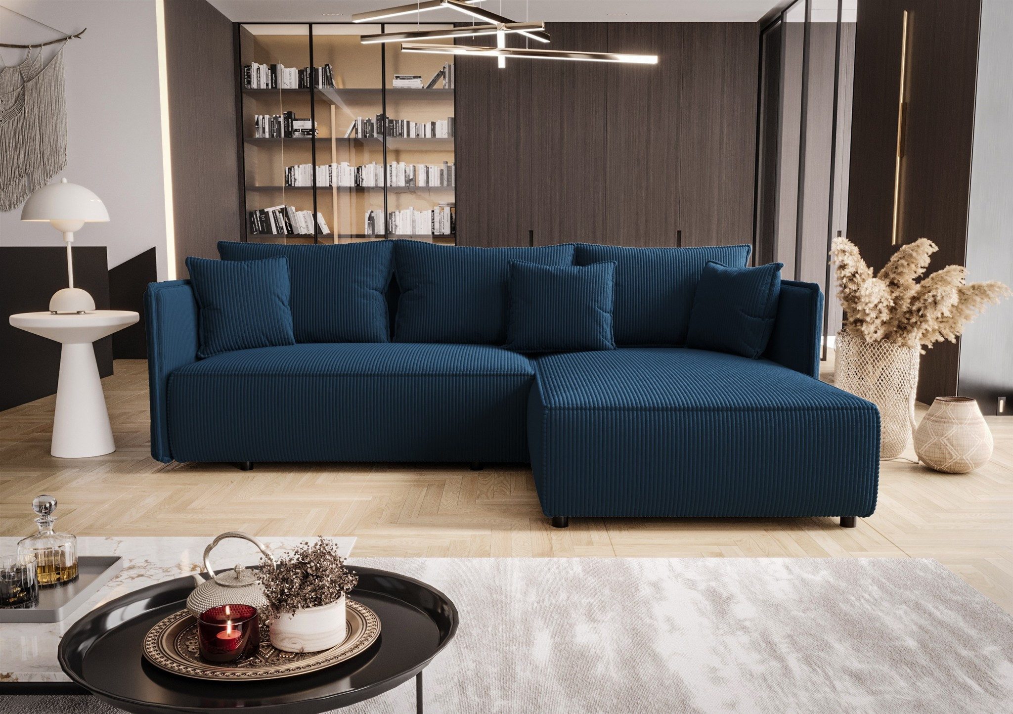 Fun Möbel Ecksofa Schlafsofa Sofa EVORA günstig online kaufen