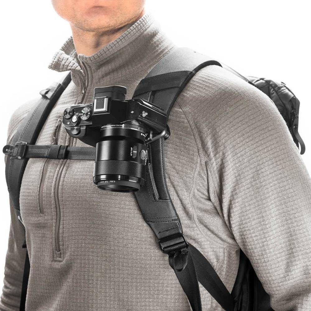 Peak Design Tragegurt Capture Clip v3 Clip mit ARCA Wechselplatte blk