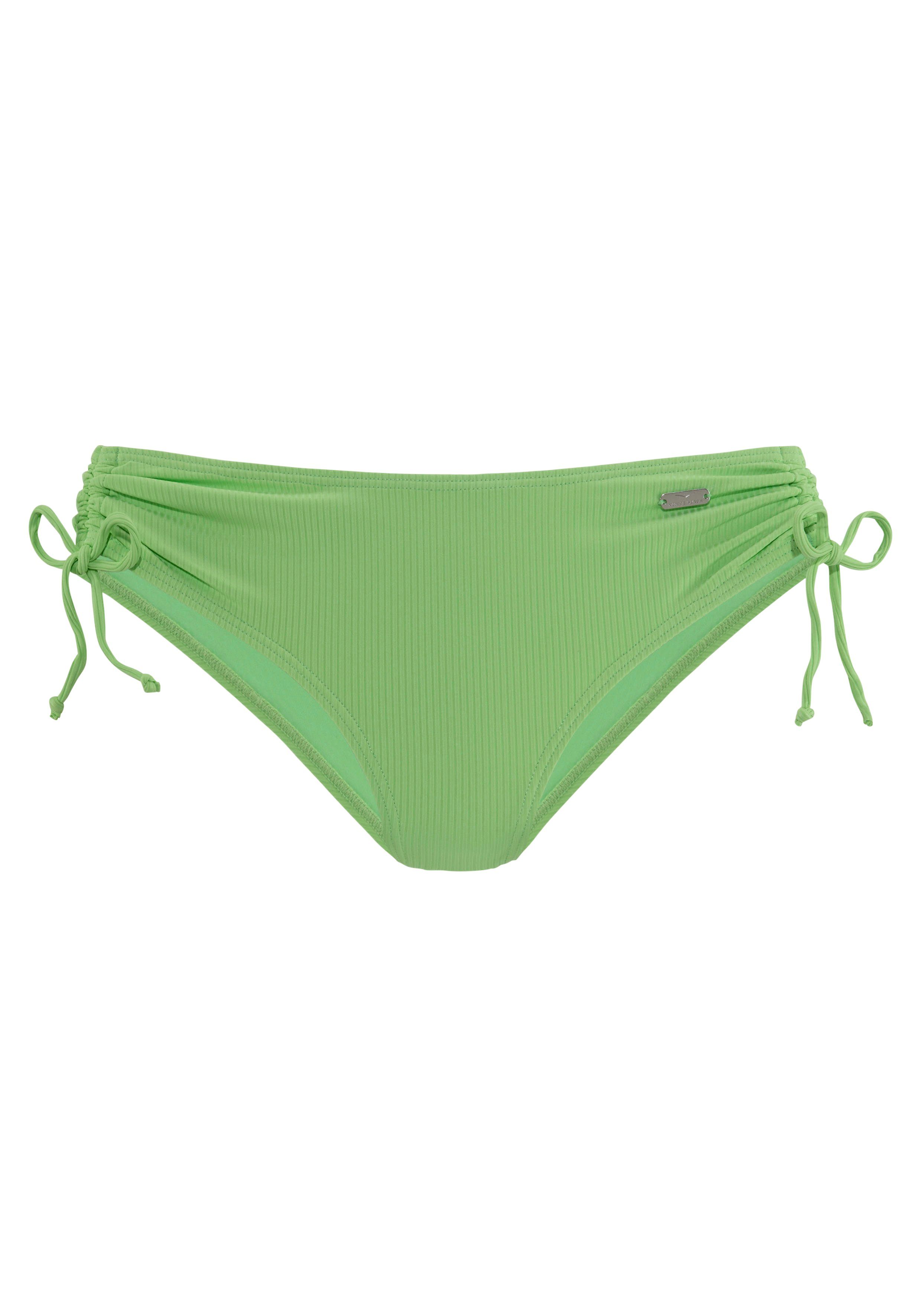 Venice Beach Bikini-Hose Lucky aus gerippter Strukturware günstig online kaufen