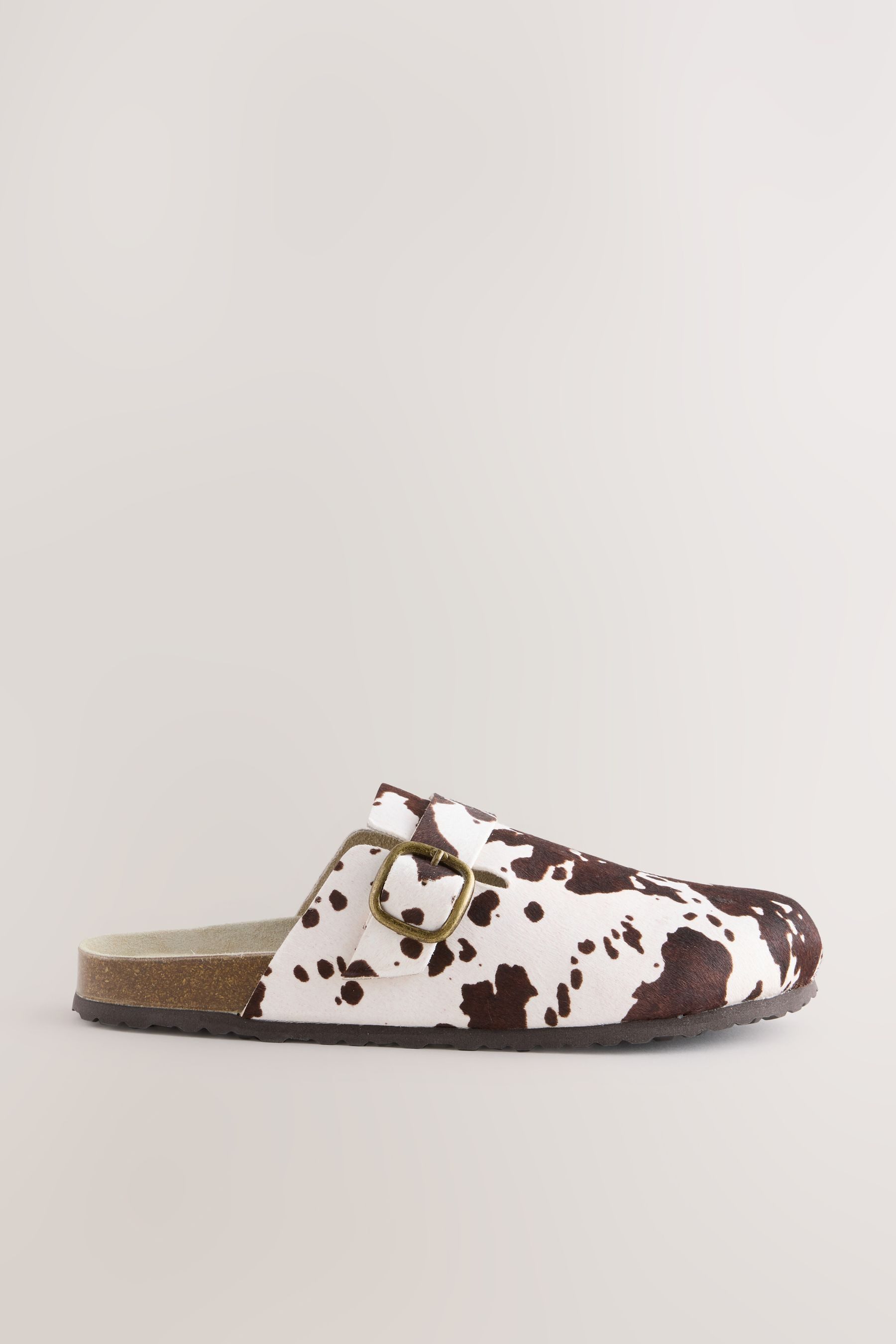 Next Forever Comfort® Leder-Clogs mit Fußbett Clog (1-tlg)