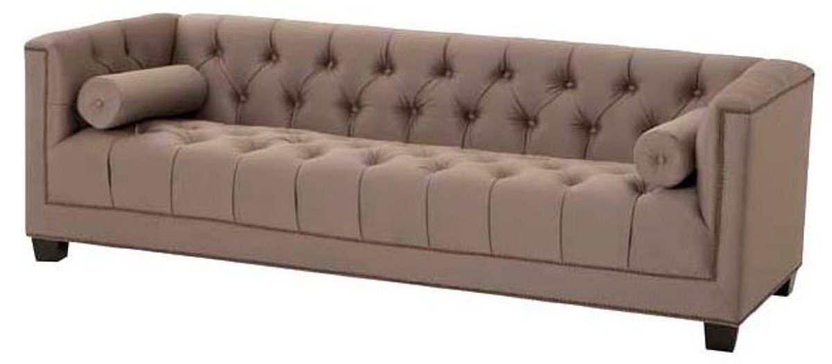Sofa Casa Kollektion - Designer Padrino Taupe Luxus Sofa