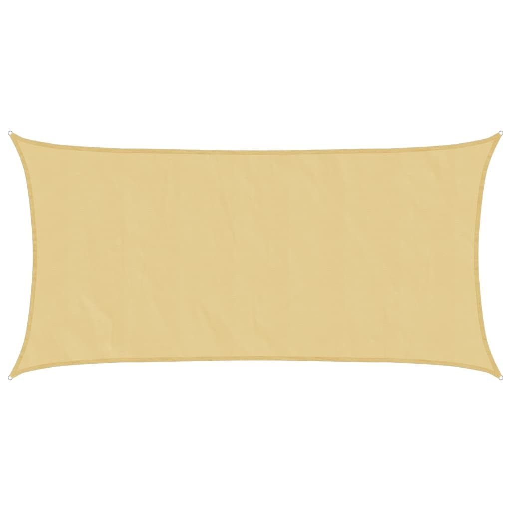 vidaXL Sonnensegel Sonnensegel Sandfarbe 6x3 m günstig online kaufen