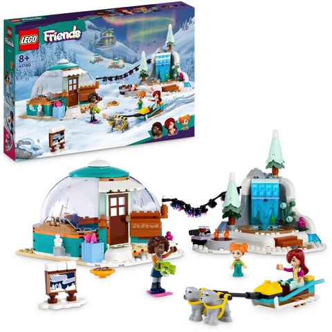 LEGO® Konstruktionsspielsteine Ferien im Iglu (41760), LEGO® Friends, (491 St), Made in Europe