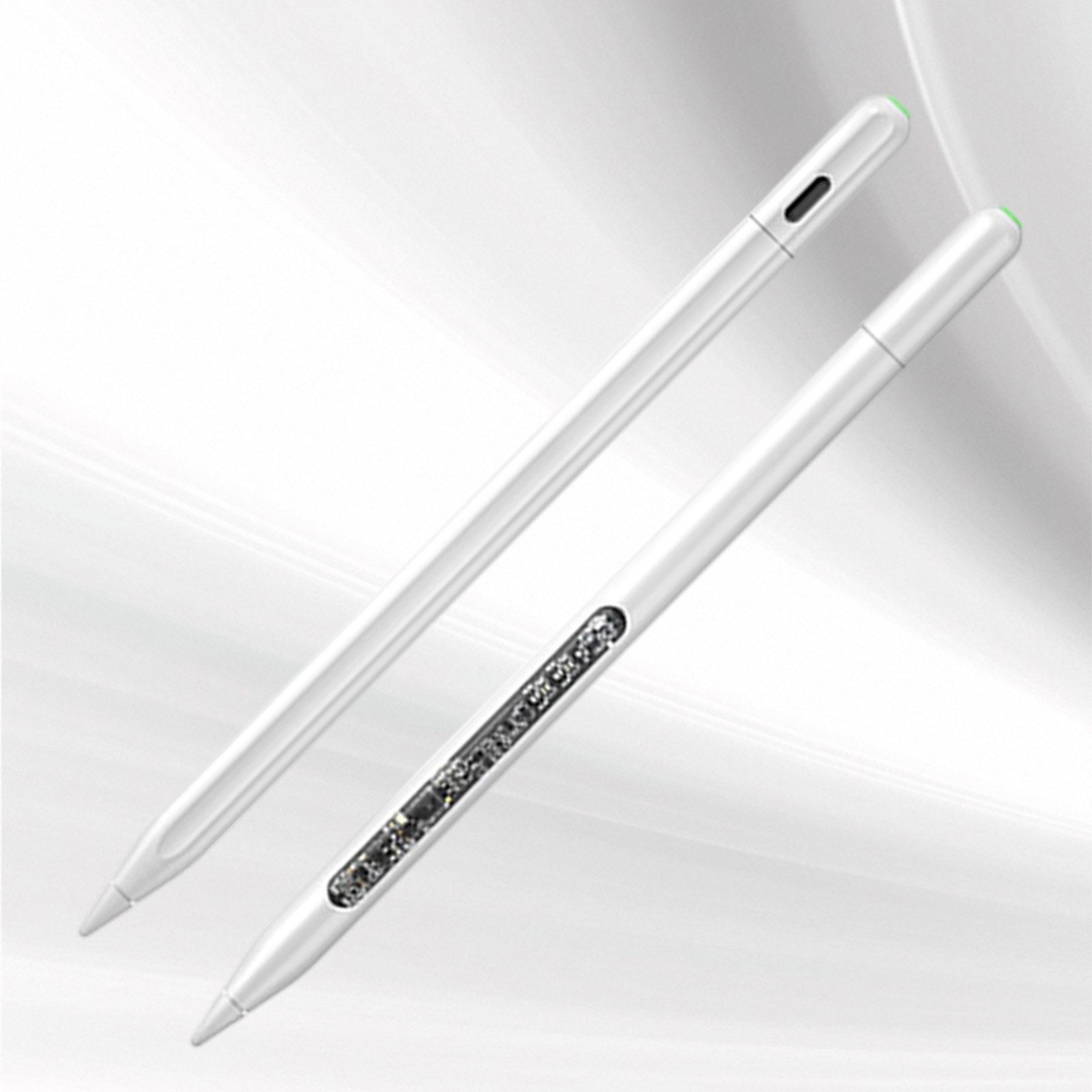 REDOM Eingabestift Kapazitiver iPad Stift Magnetisch Zeichenstift Bluetooth Stylus Pen (Neigungsempfindlich Magnetische Adsorption Präziser Touch Pen, 1-St., Kompatibel mit iPad iPad Pro iPad Mini iPad Air) Bluetooth Akkustand Hochpräzise Handflächenerkennung