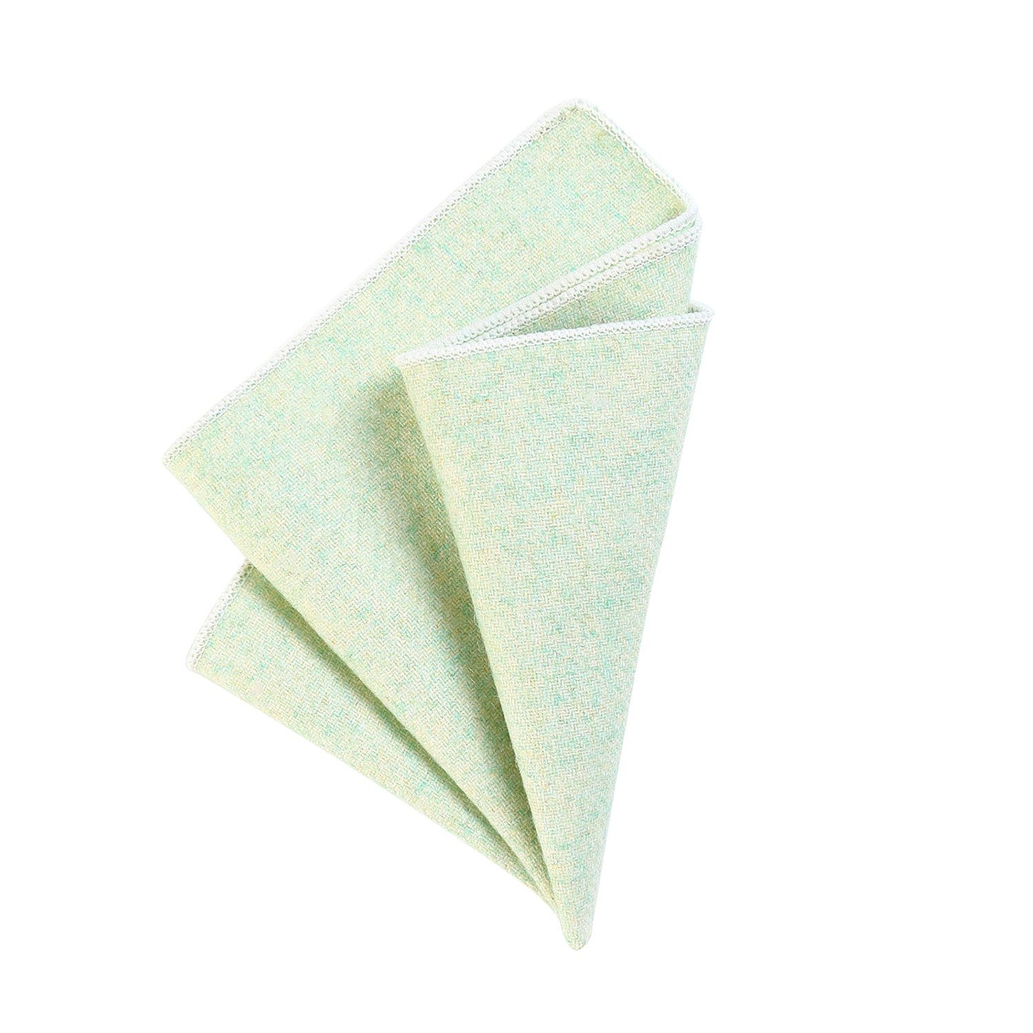 DonDon Einstecktuch DonDon Herren Einstecktuch Taschentuch 23 x 23 cm zum selber falten, (Packung, 1-St), zum Falten, Tweed-Look