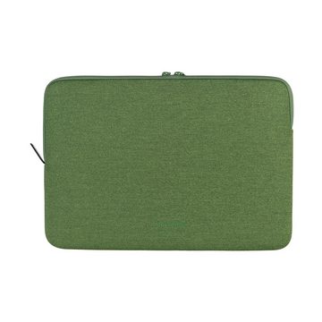 Tucano Laptop-Hülle Second Skin Mélange, Neopren Notebook Sleeve, Grün 15,6 Zoll, 15-16 Zoll Laptops