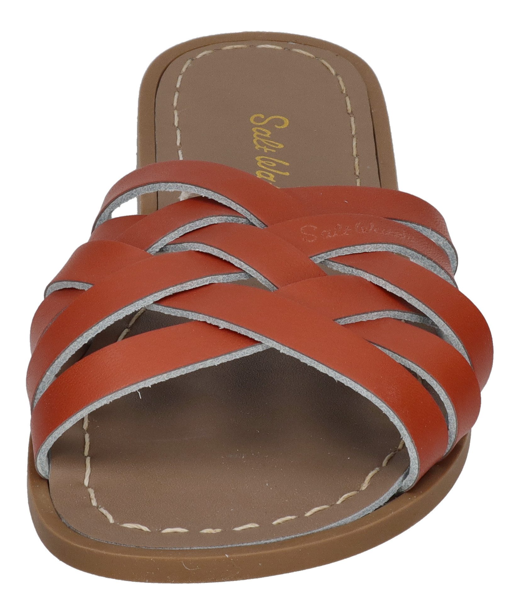 Salt Water RETRO SLIDE Pantolette Paprika