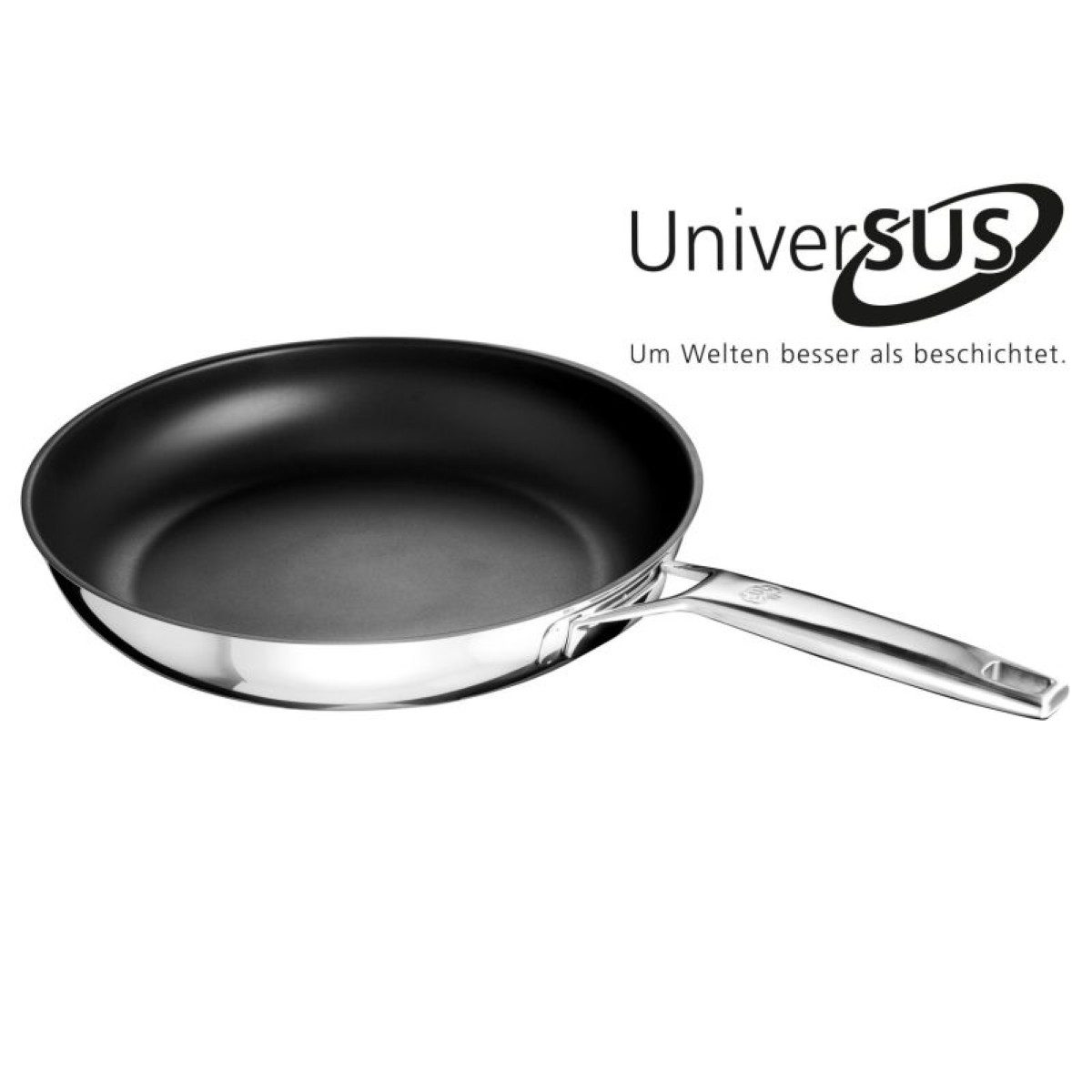 SCHULTE-UFER Bratpfanne Schulte-Ufer Bratpfanne Astral, Ø 32 cm, Edelstahl (1-tlg)
