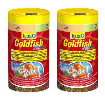 Tetra Fischfutter »Goldfish Menu«, Flockenfutter 2x250 ml