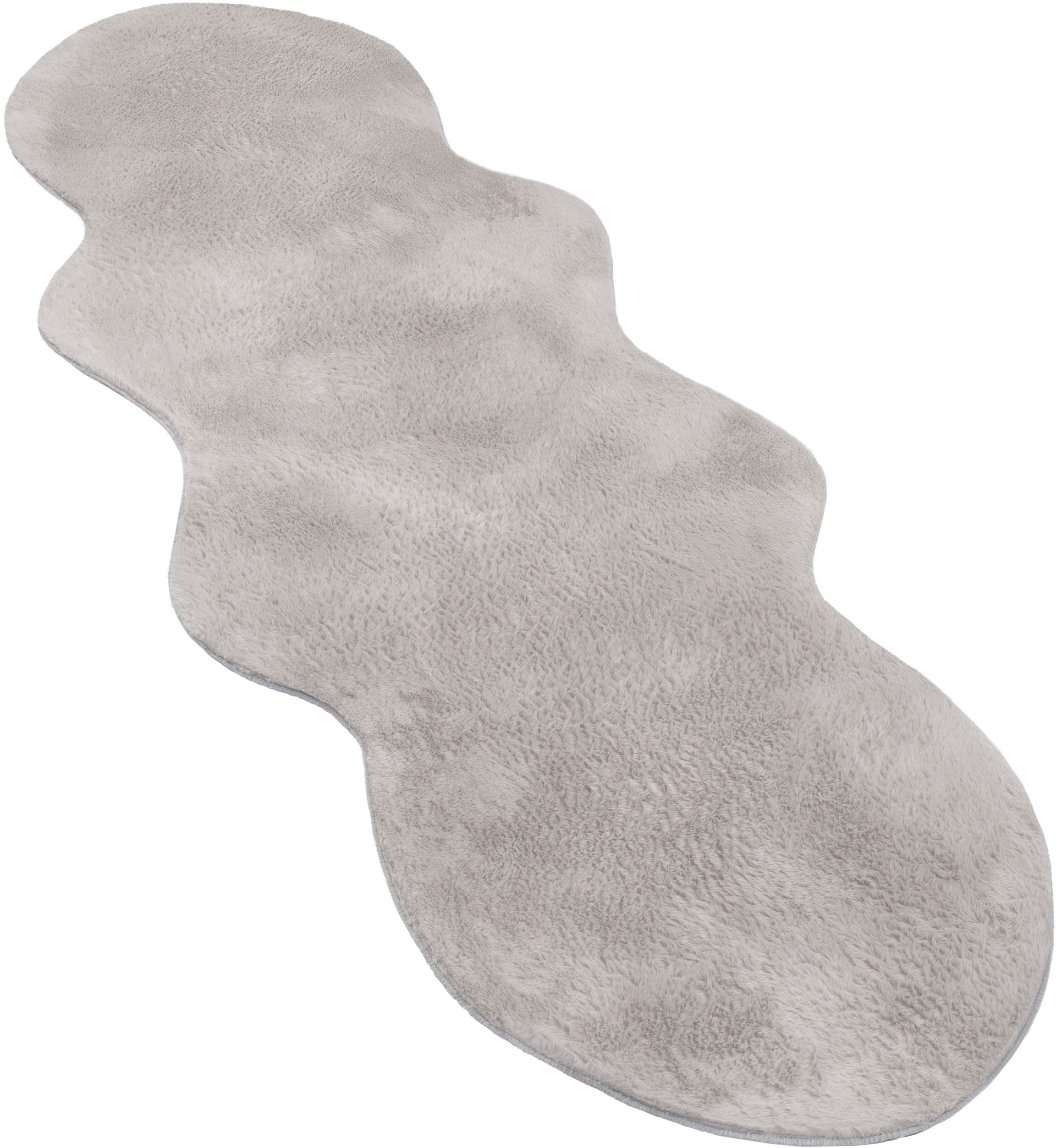 Paco Home Fellteppich Pelt 640, fellförmig, günstig online kaufen