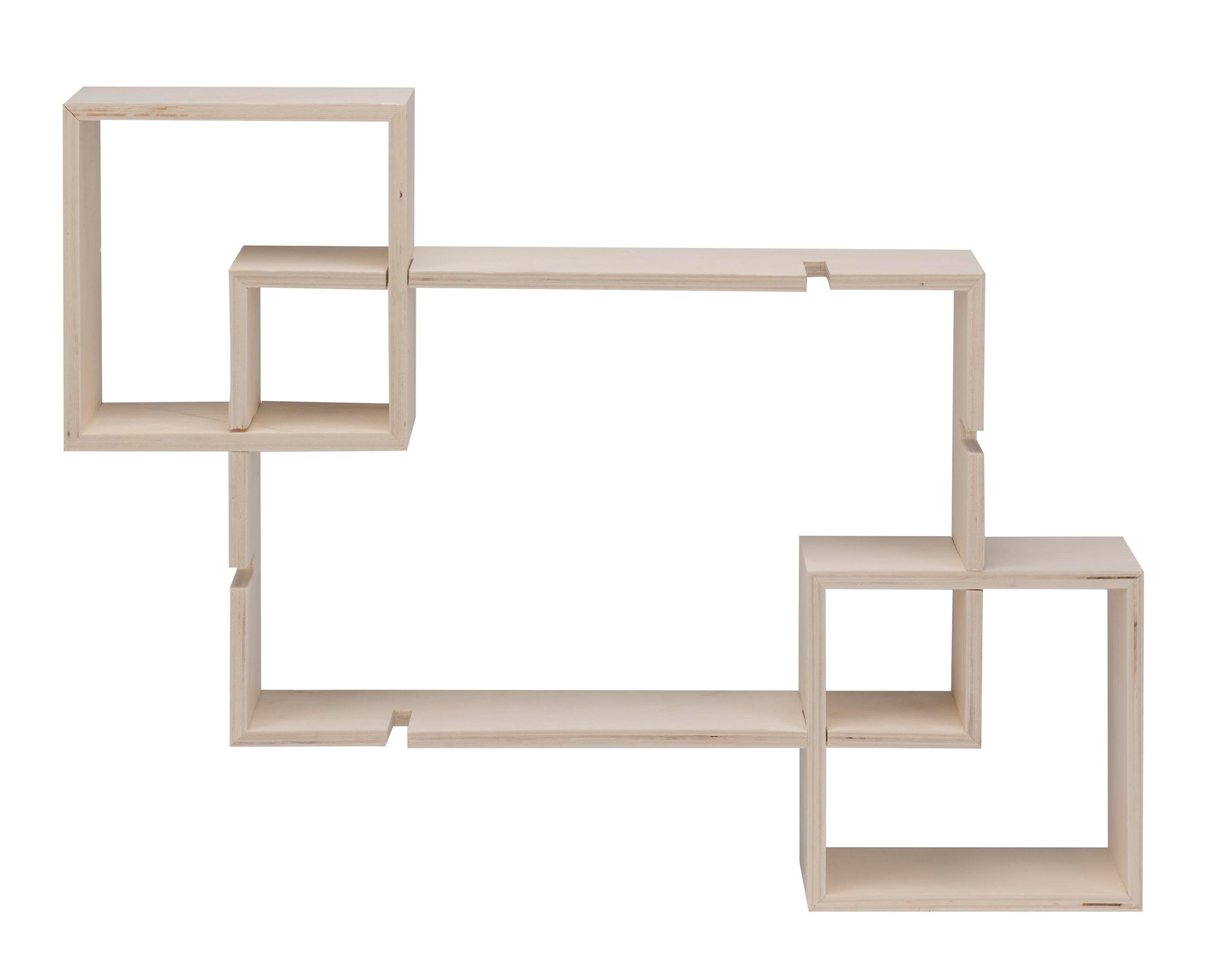 Glorex Rahmen Design Rechteck, 3 Teile