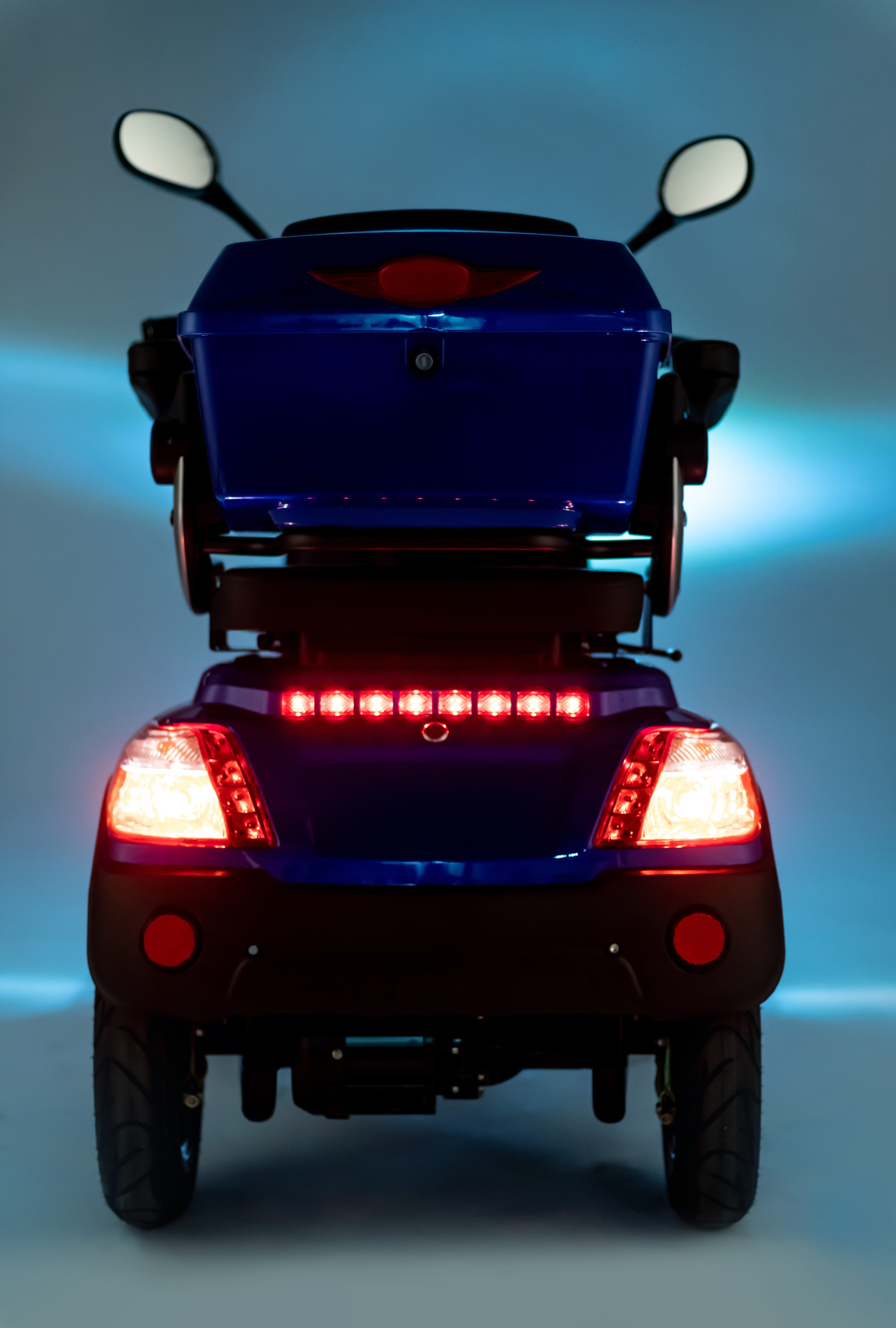 Veleco Elektromobil Faster, herausnehmbarer Lithium-Ionen Akku,4-Rad Seniorenmobil,1000W, 12,00 km/h, Herausnehmbarer Lithium-Ionen Akku