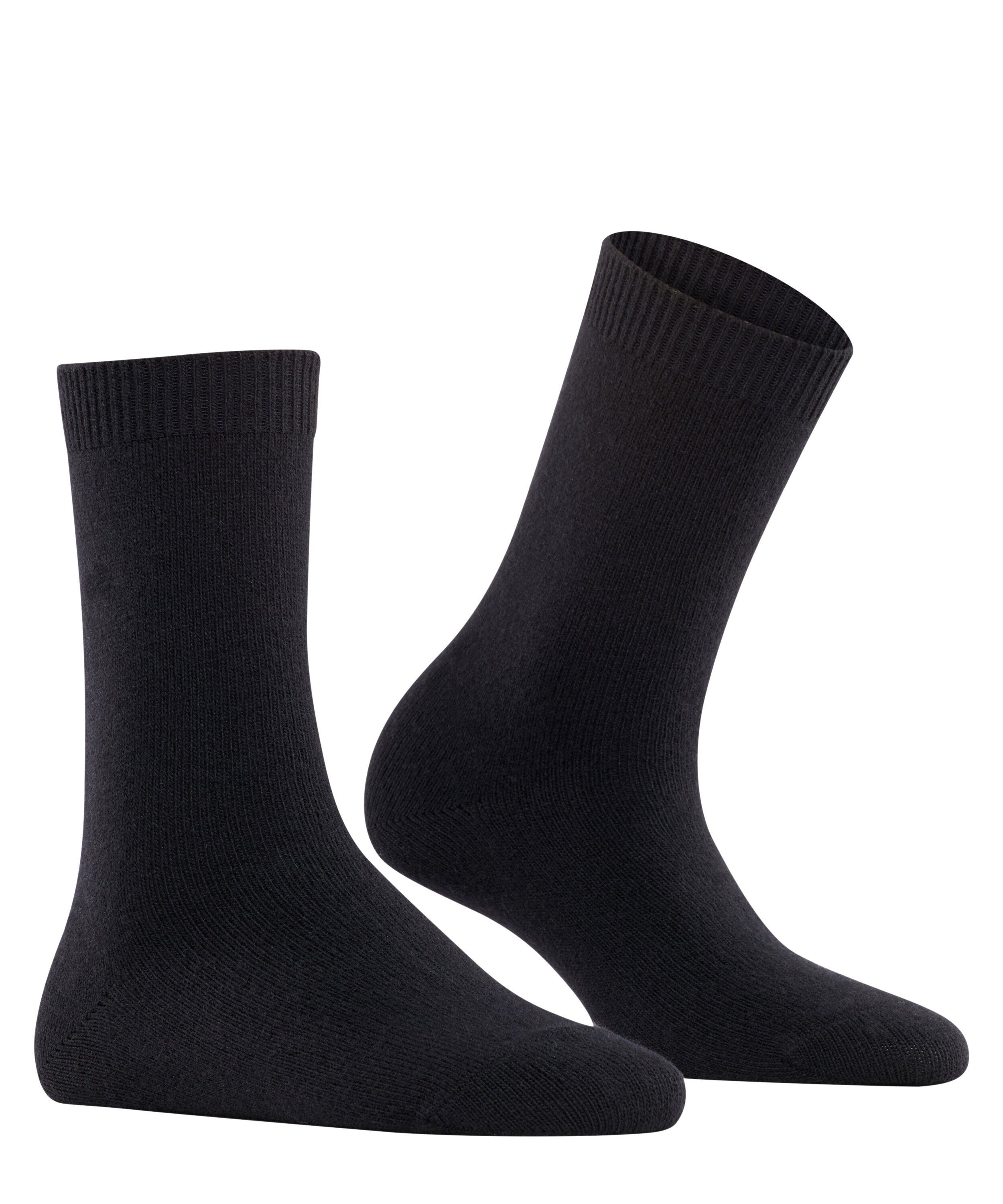 FALKE Socken black (3009) Cosy (1-Paar) Wool