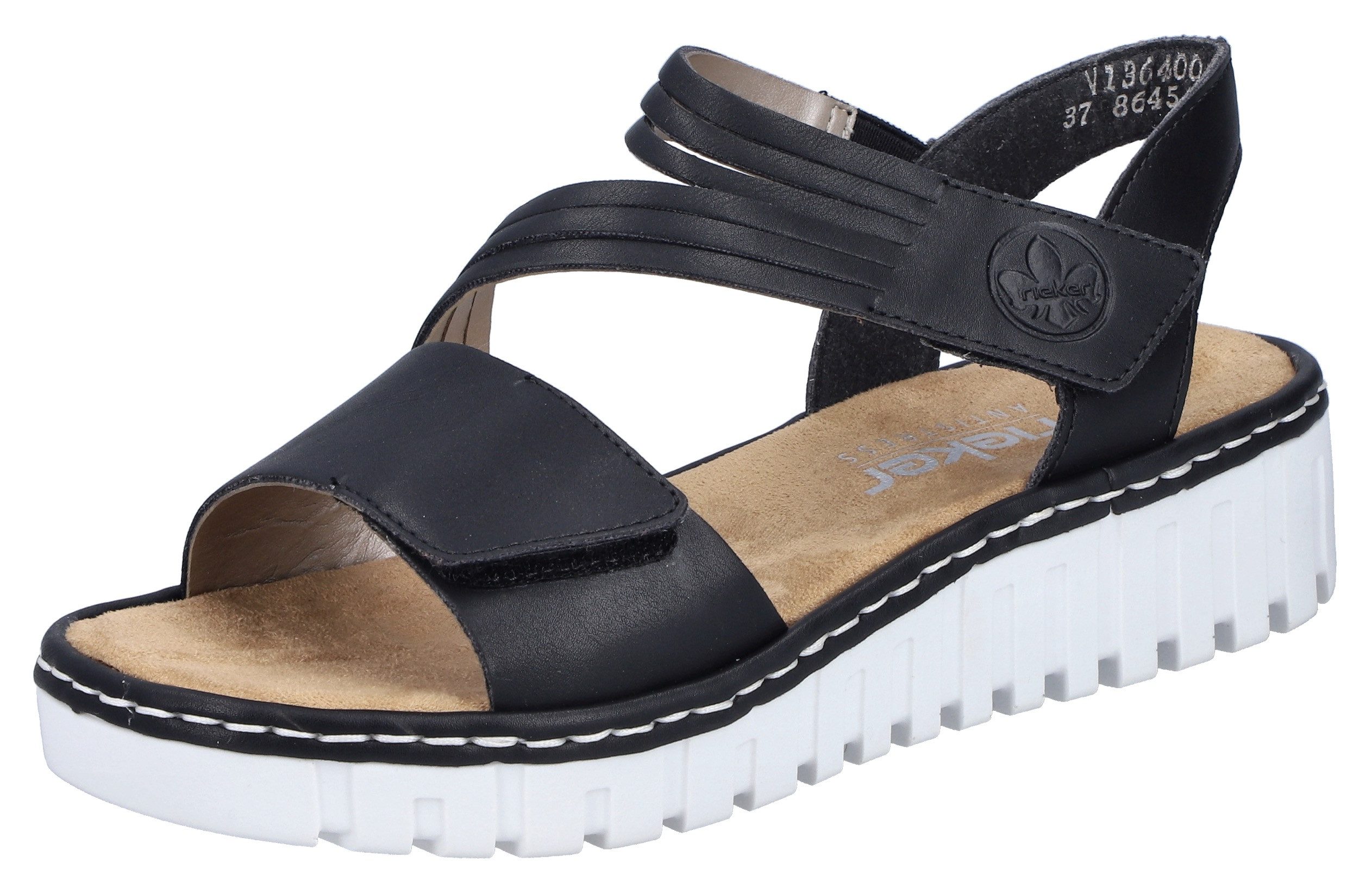 Rieker Plateausandale Sommerschuh, Sandalette, Keilabsatz, mit günstig online kaufen