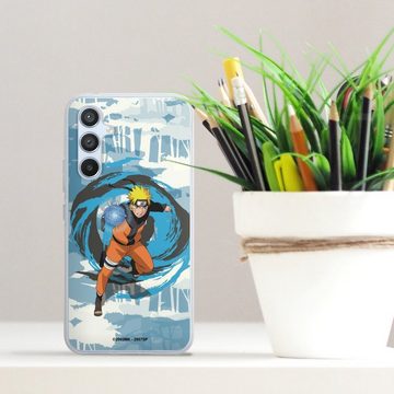 DeinDesign Handyhülle Offizielles Lizenzprodukt Manga Naruto Shippuden Naruto Rasengan, Samsung Galaxy A54 5G Silikon Hülle Bumper Case Handy Schutzhülle