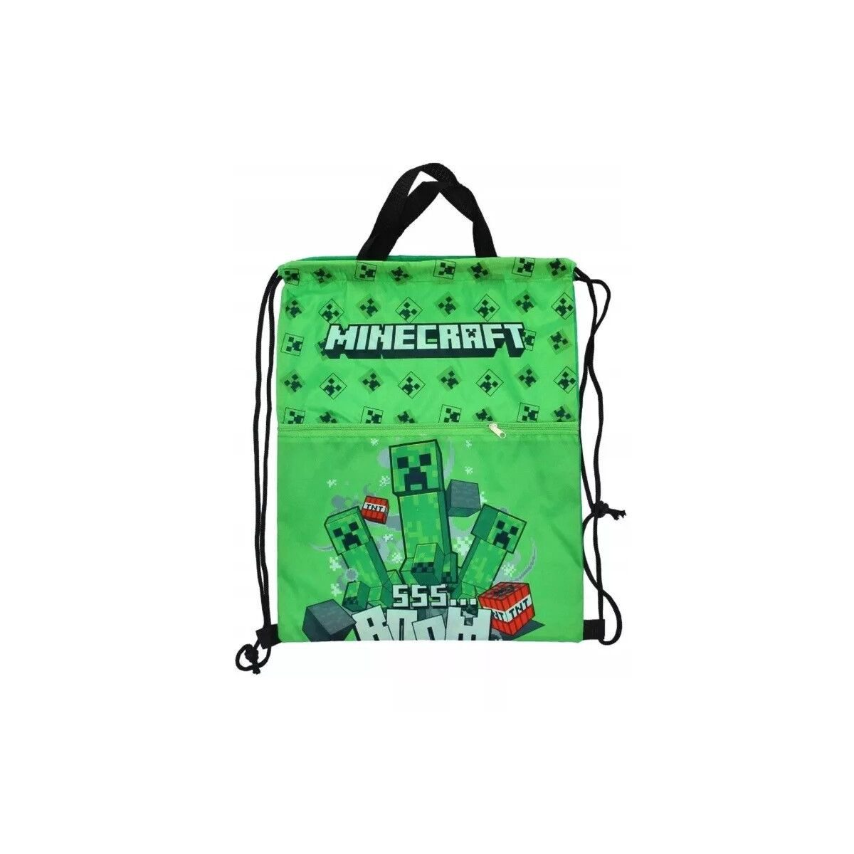 Minecraft Sporttasche Minecraft Boom Deluxe Sporttasche, Turnbeutel 45 cm