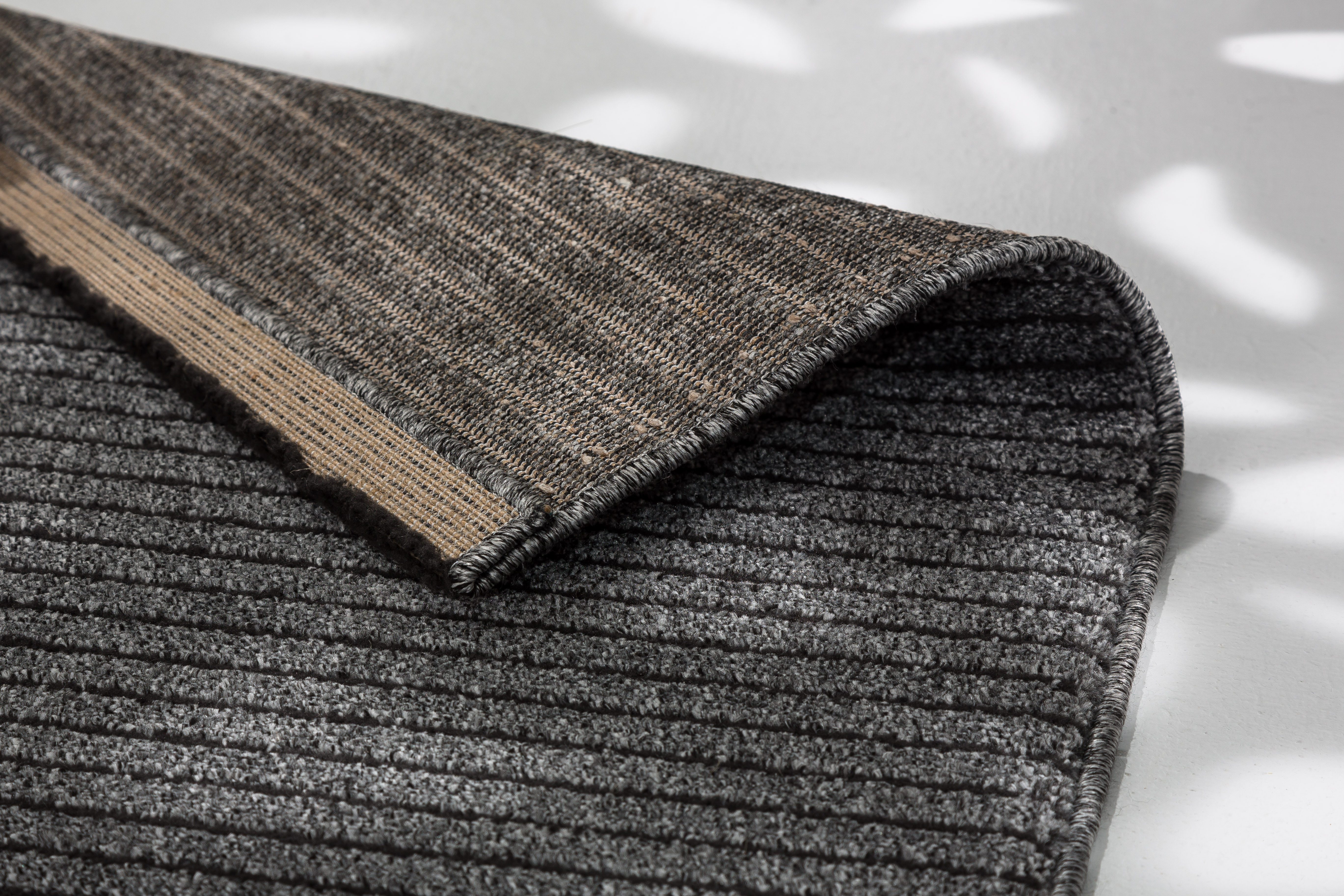 SCHÖNER WOHNEN-Kollektion Teppich Pure 6317-241, rechteckig, Höhe: 22 mm, Kurzflor, Hoch Tief Struktur, Wohnzimmer, Schöner Wohnen Kollektion